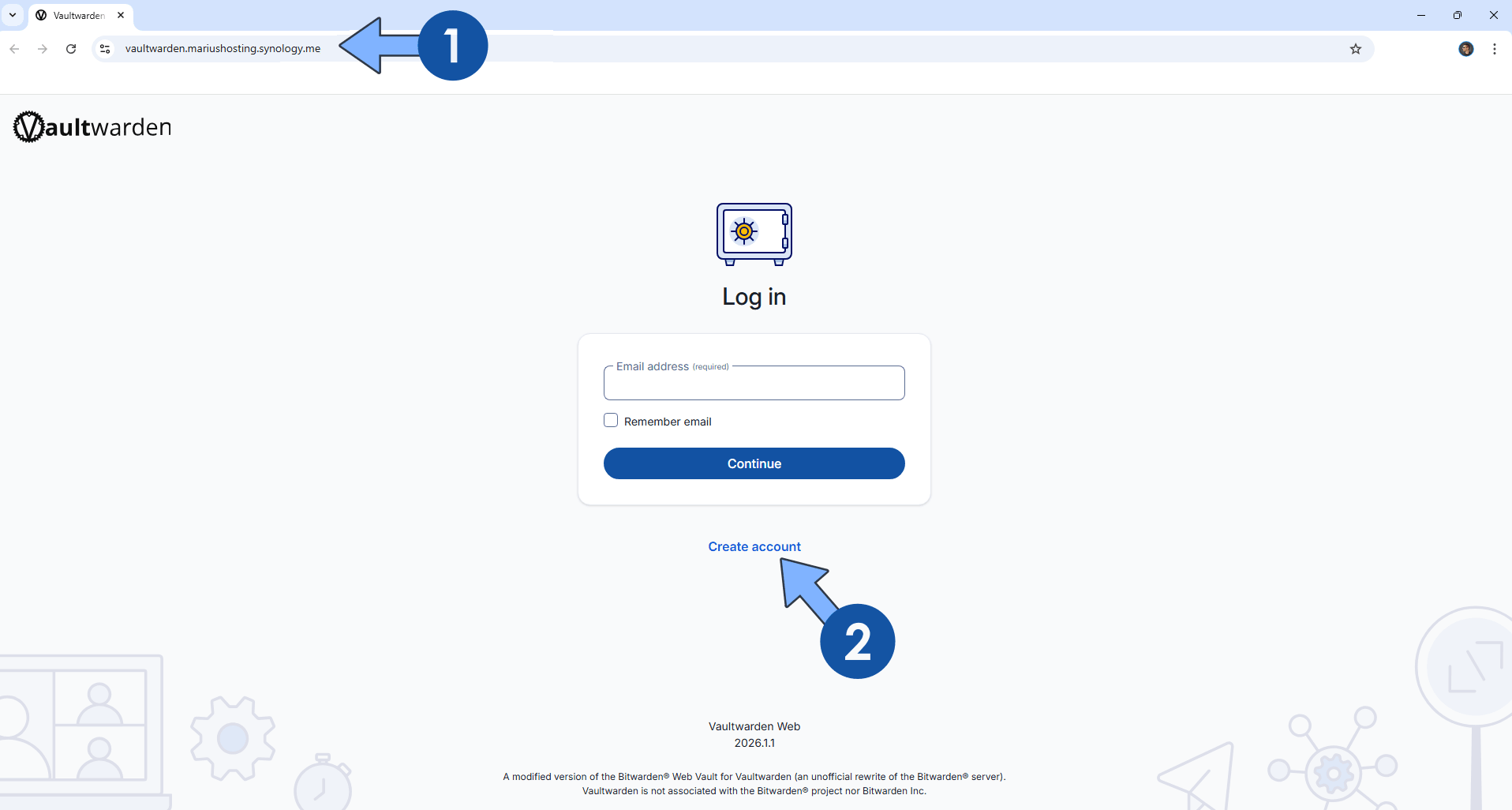 Vaultwarden Synology NAS Set up 2027 new 1