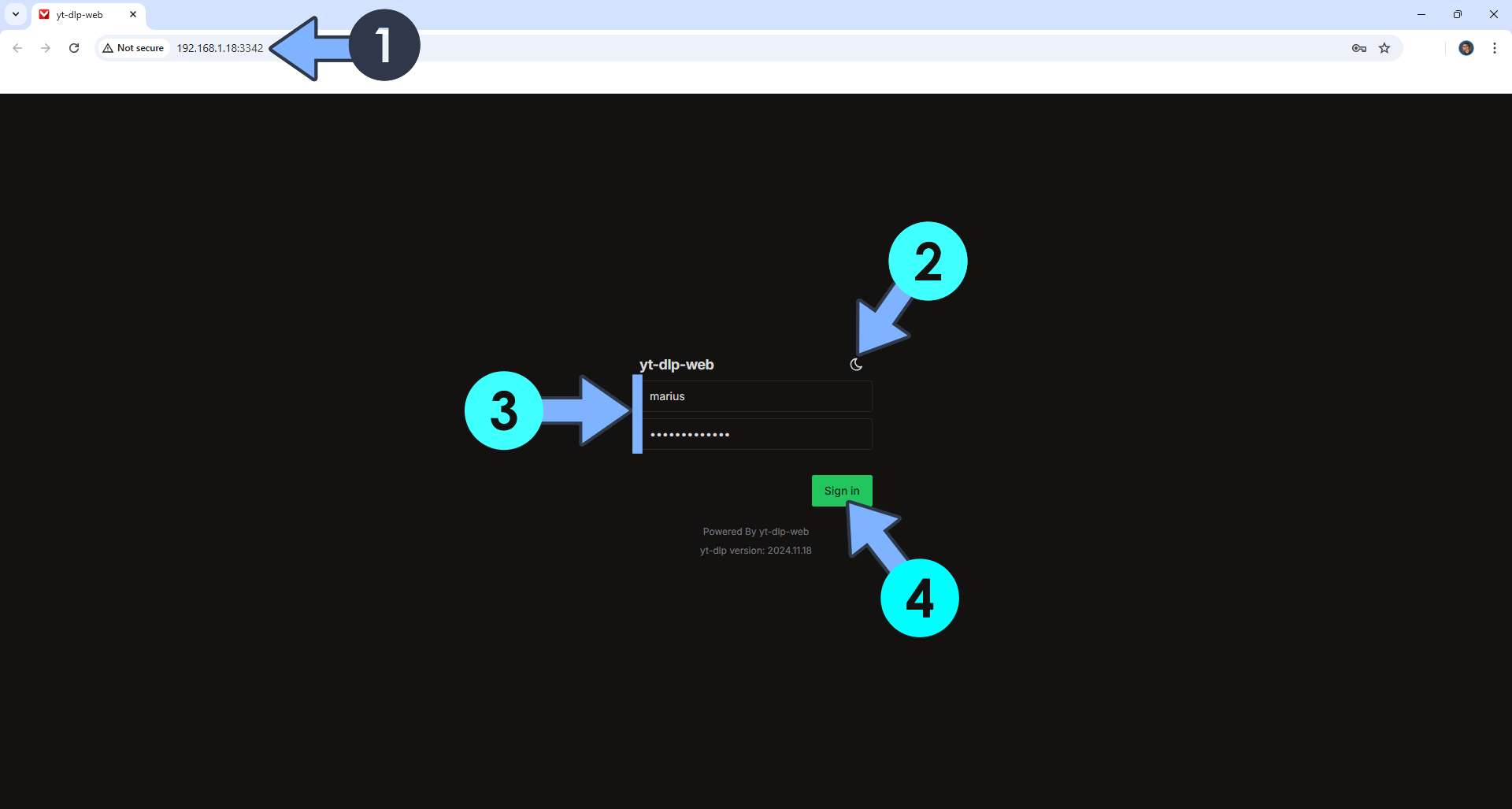 YT-Web Synology NAS Set up 6