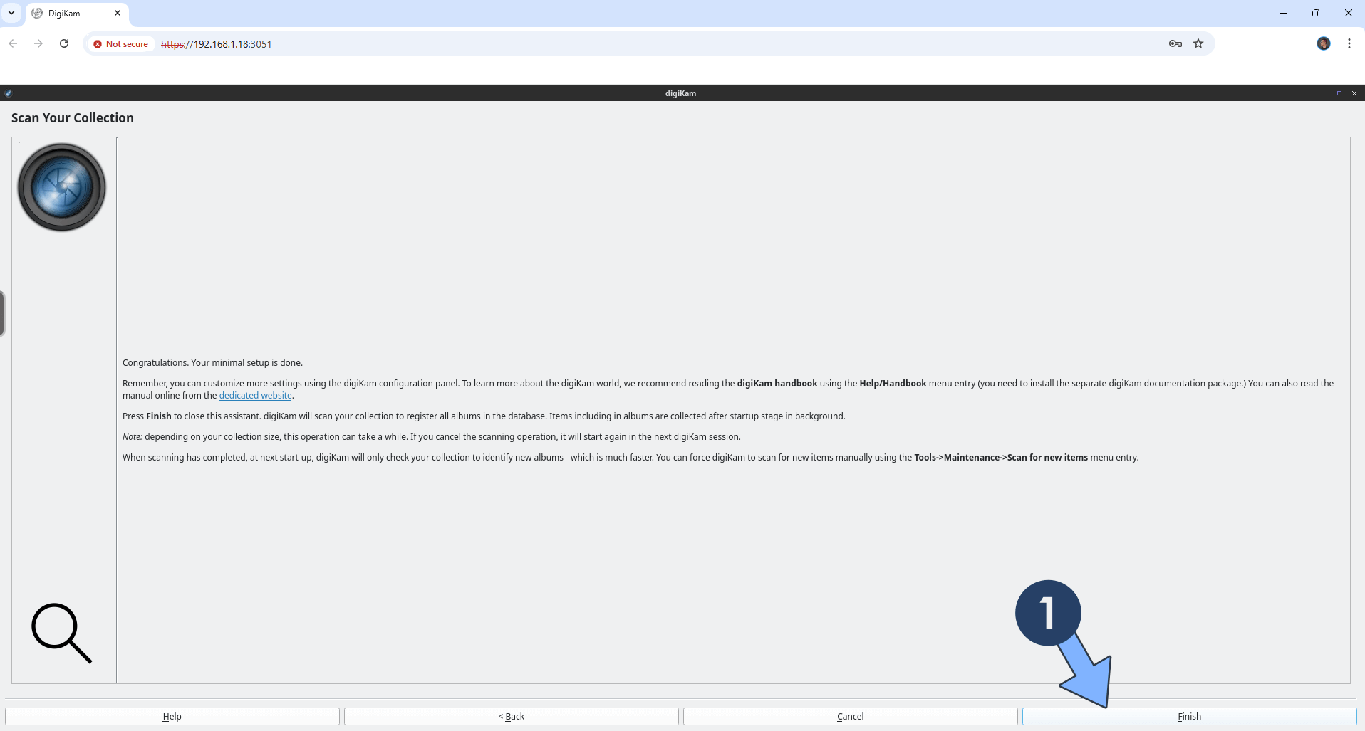 digiKam Synology NAS Set up 16 new 2026