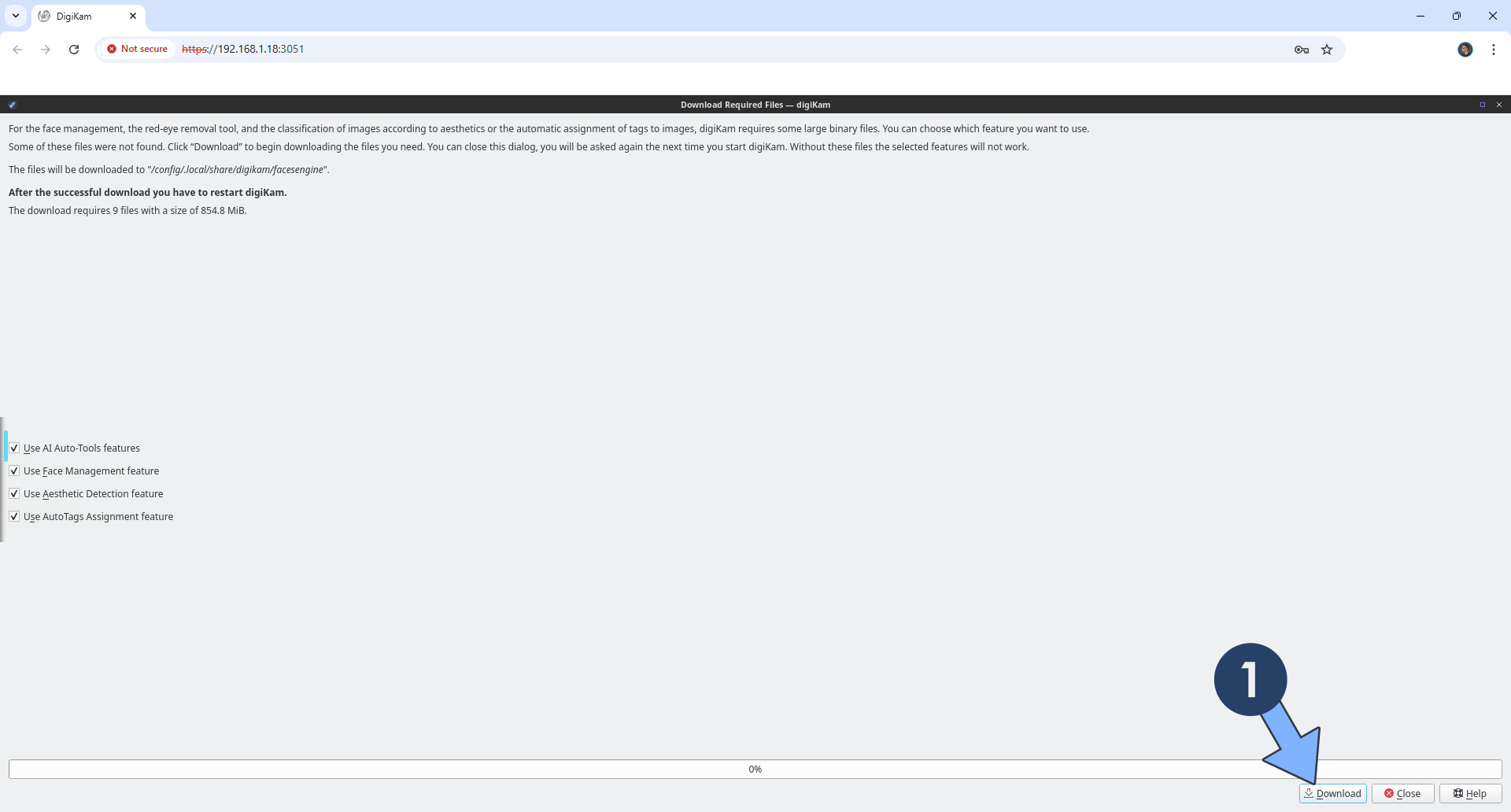 digiKam Synology NAS Set up 17 new 2026
