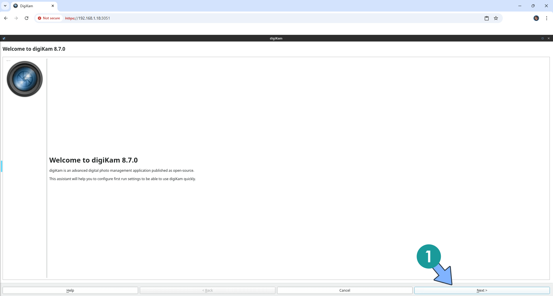digiKam Synology NAS Set up 7 new 2026