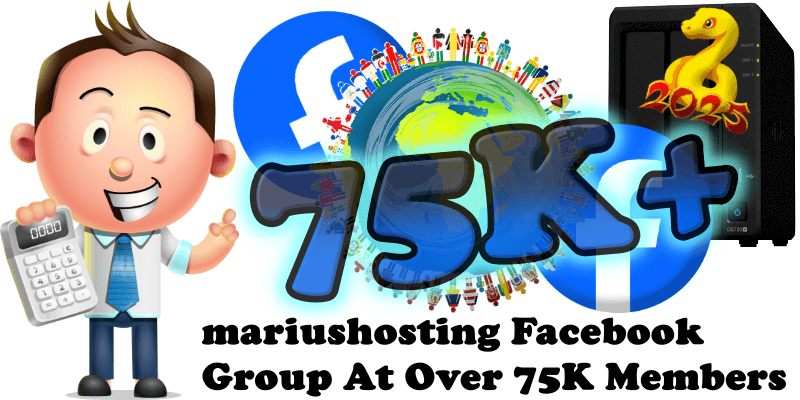 mariushosting Facebook Group At Over 75K Members