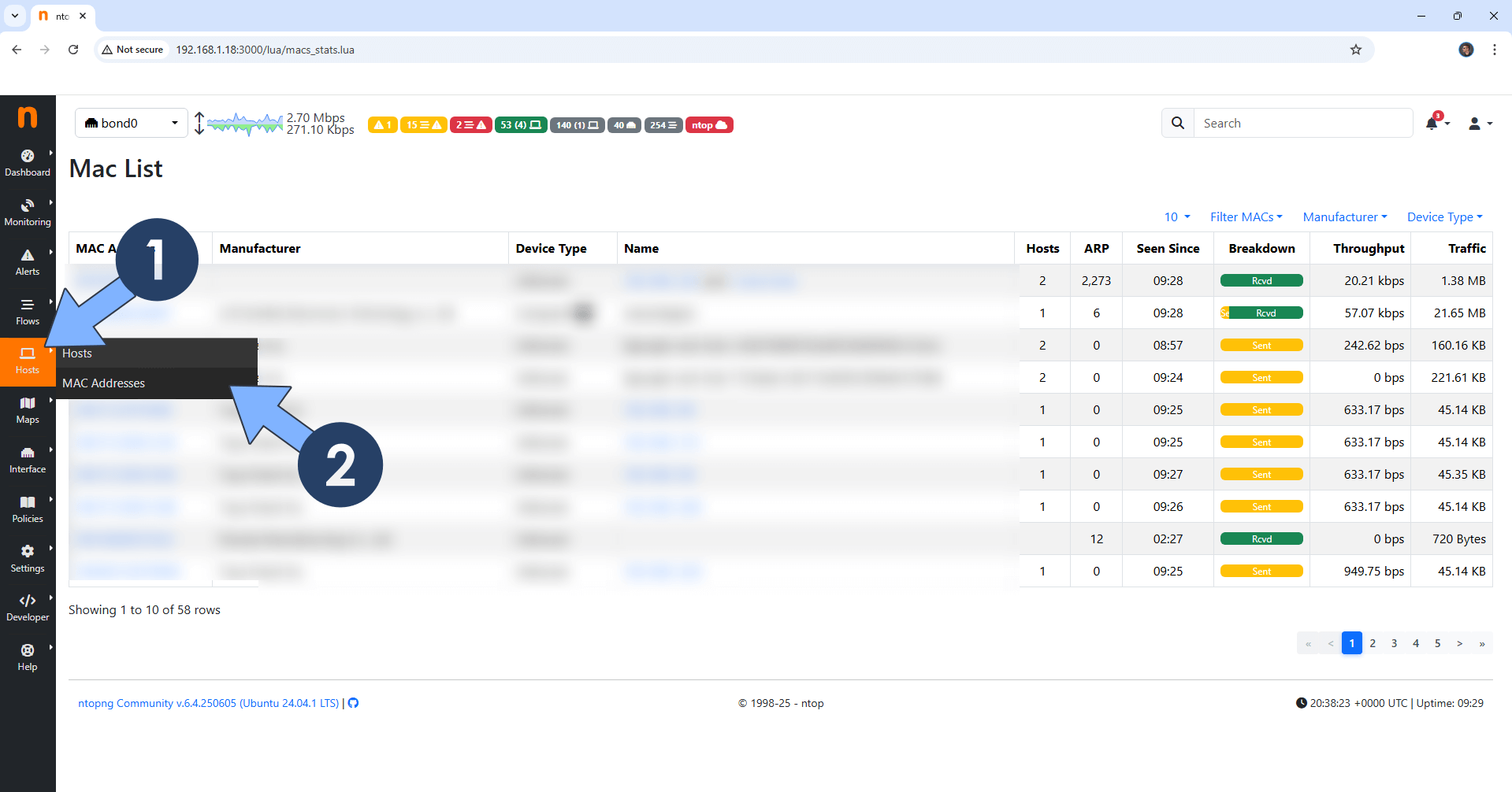 ntopng Synology NAS Set up new 2026 Portainer 2