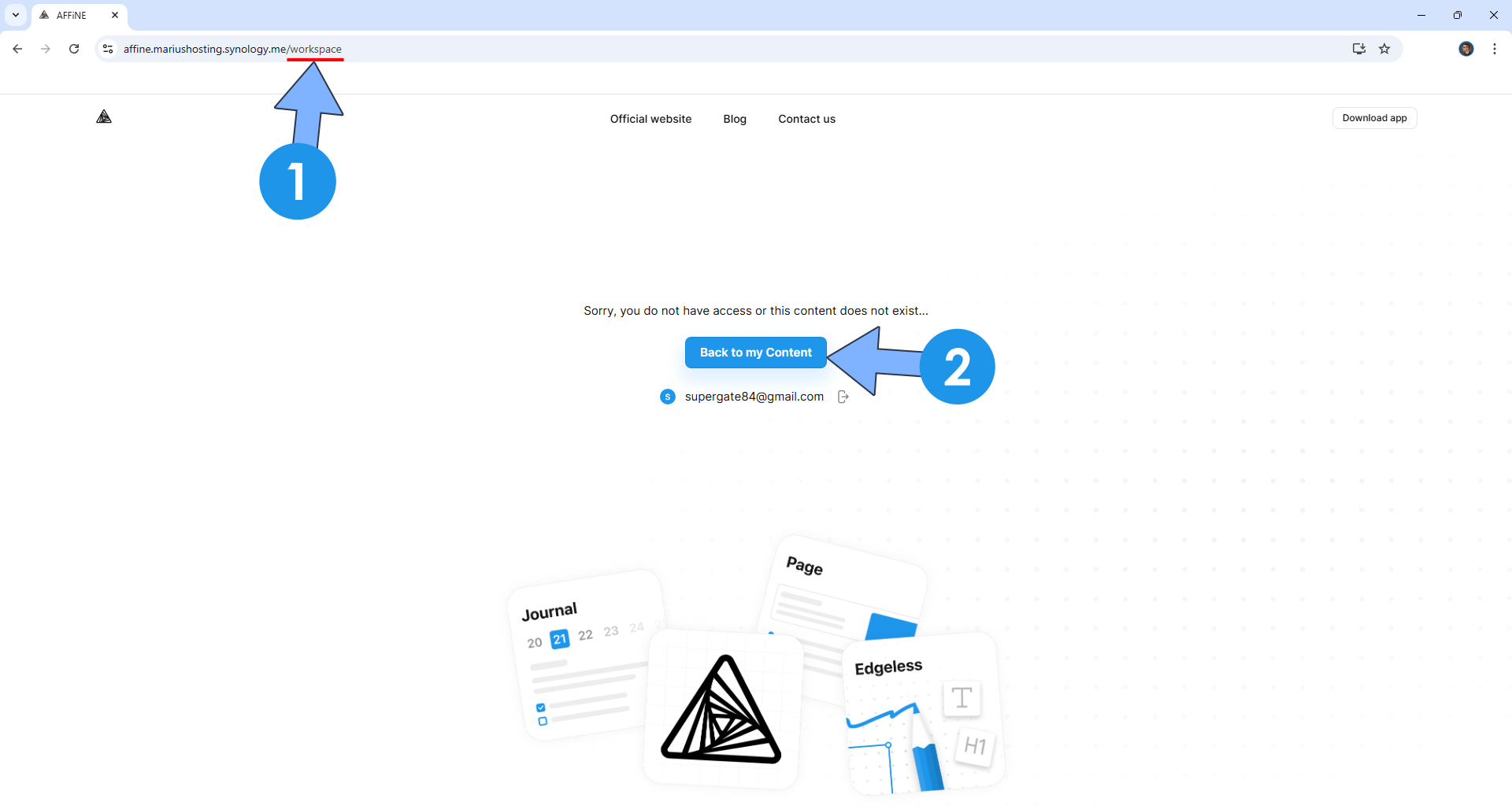 AFFiNE Synology NAS Set up 13 new 2026