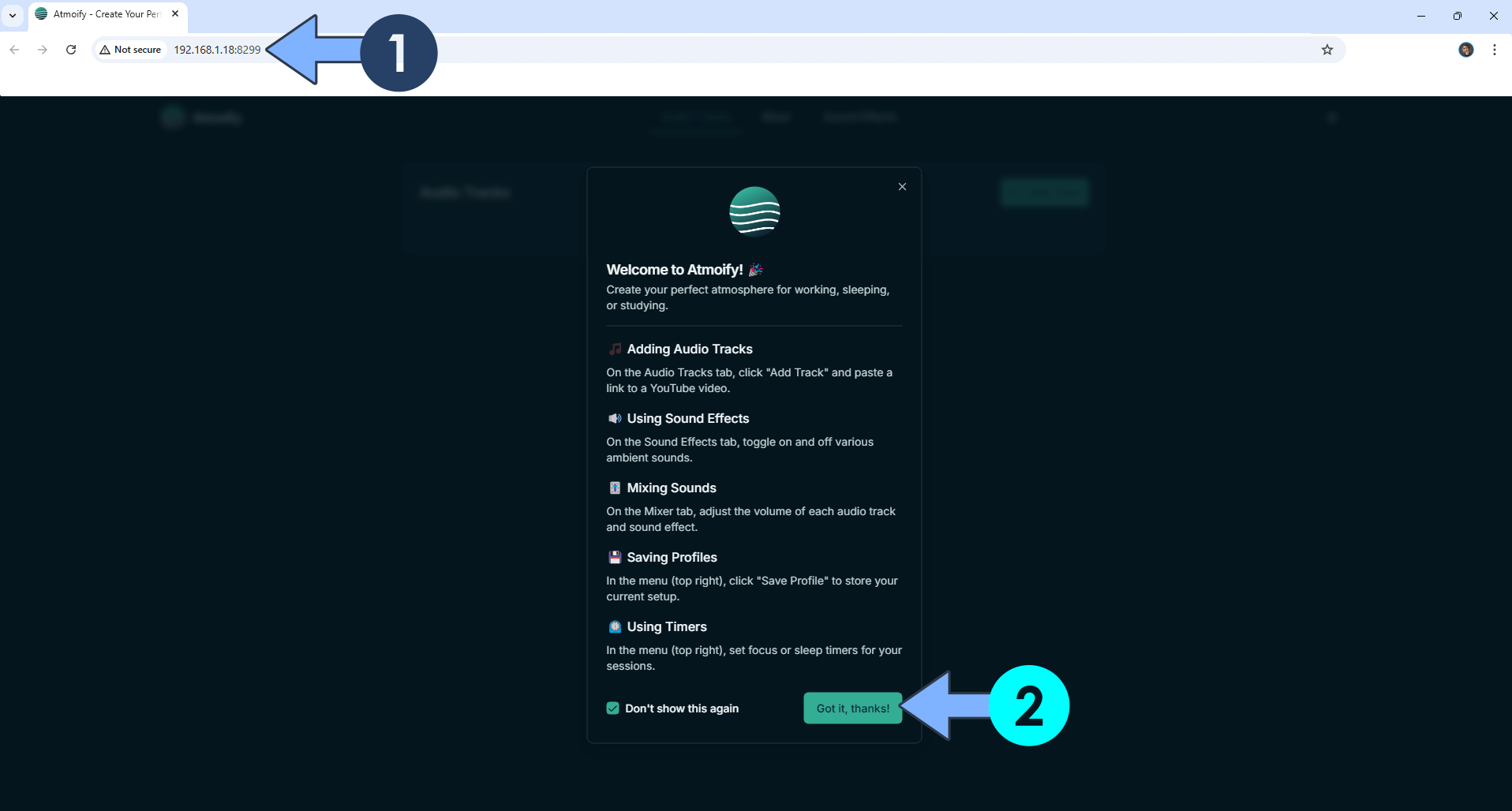 Atmoify Synology NAS Set up 4