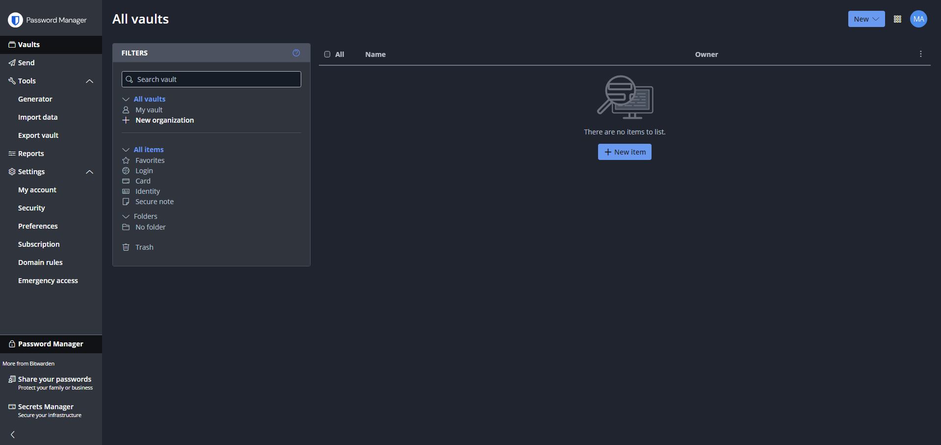 Bitwarden UGREEN NAS Set up 20