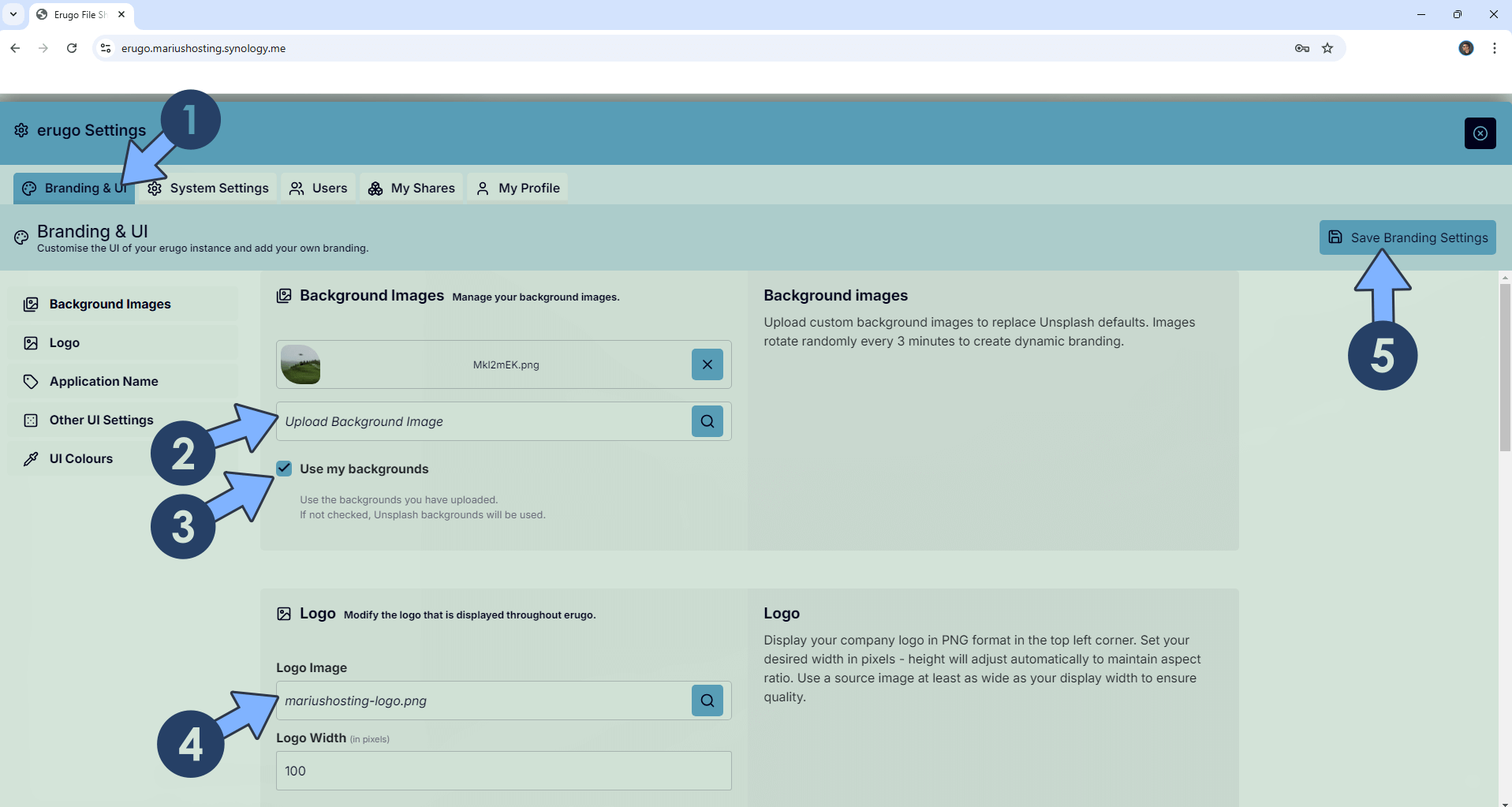 Erugo Synology NAS Set up 13