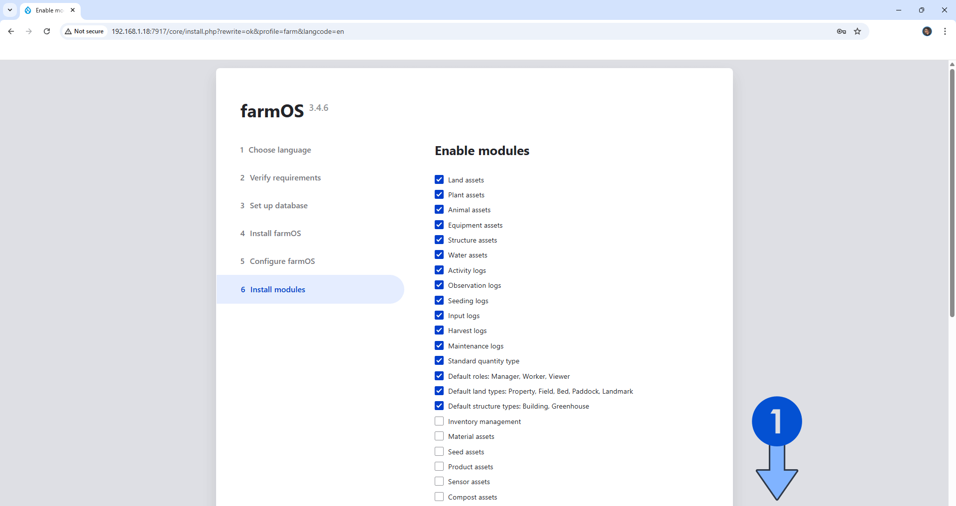 FarmOS Synology NAS Set up 10 new 2026