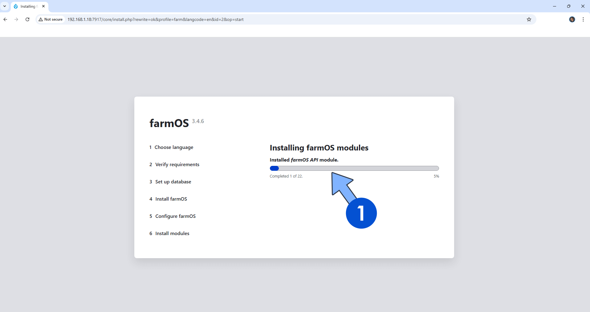 FarmOS Synology NAS Set up 12 new 2026