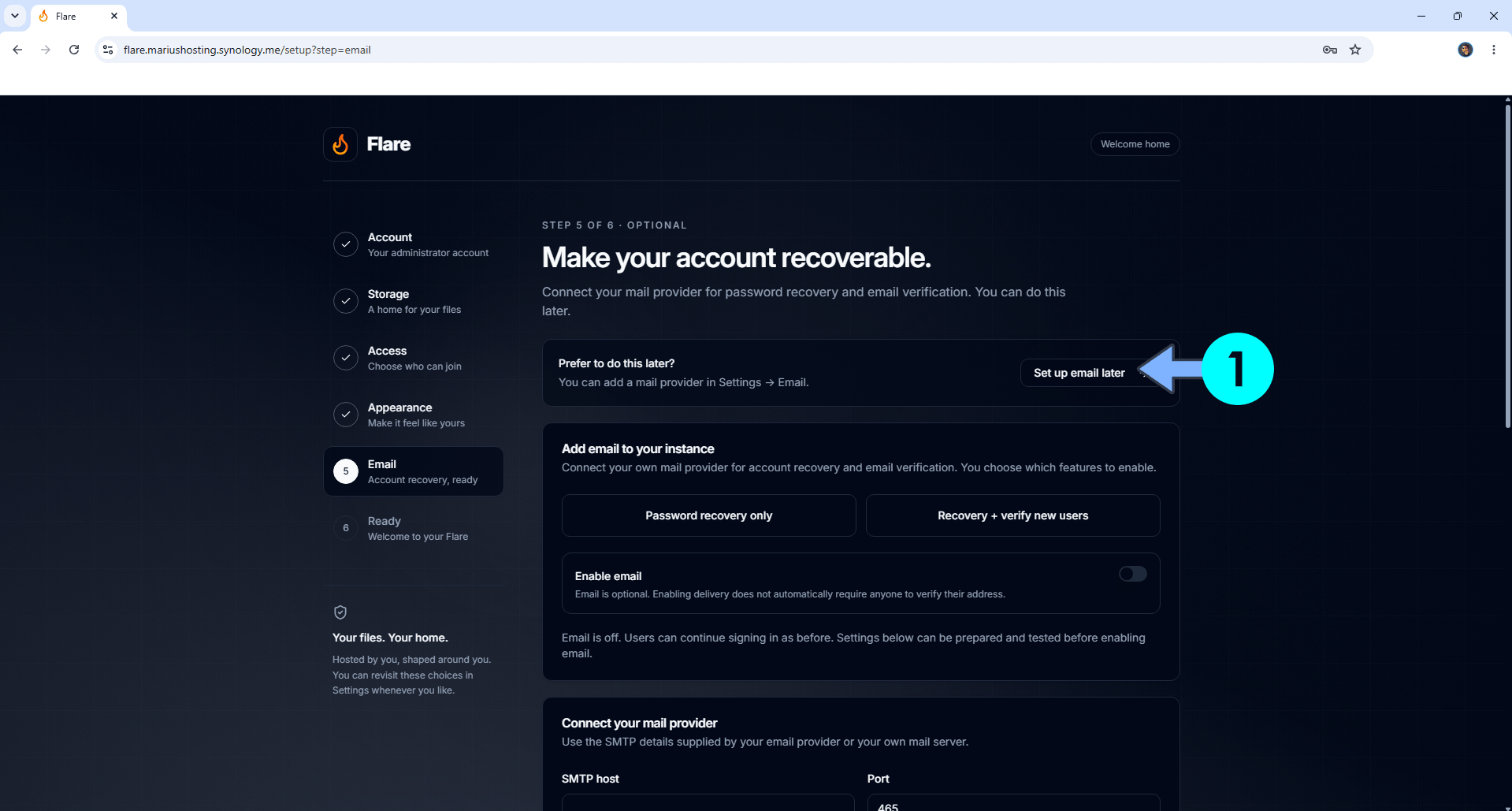 Flare Synology NAS Set up 14 new 2027