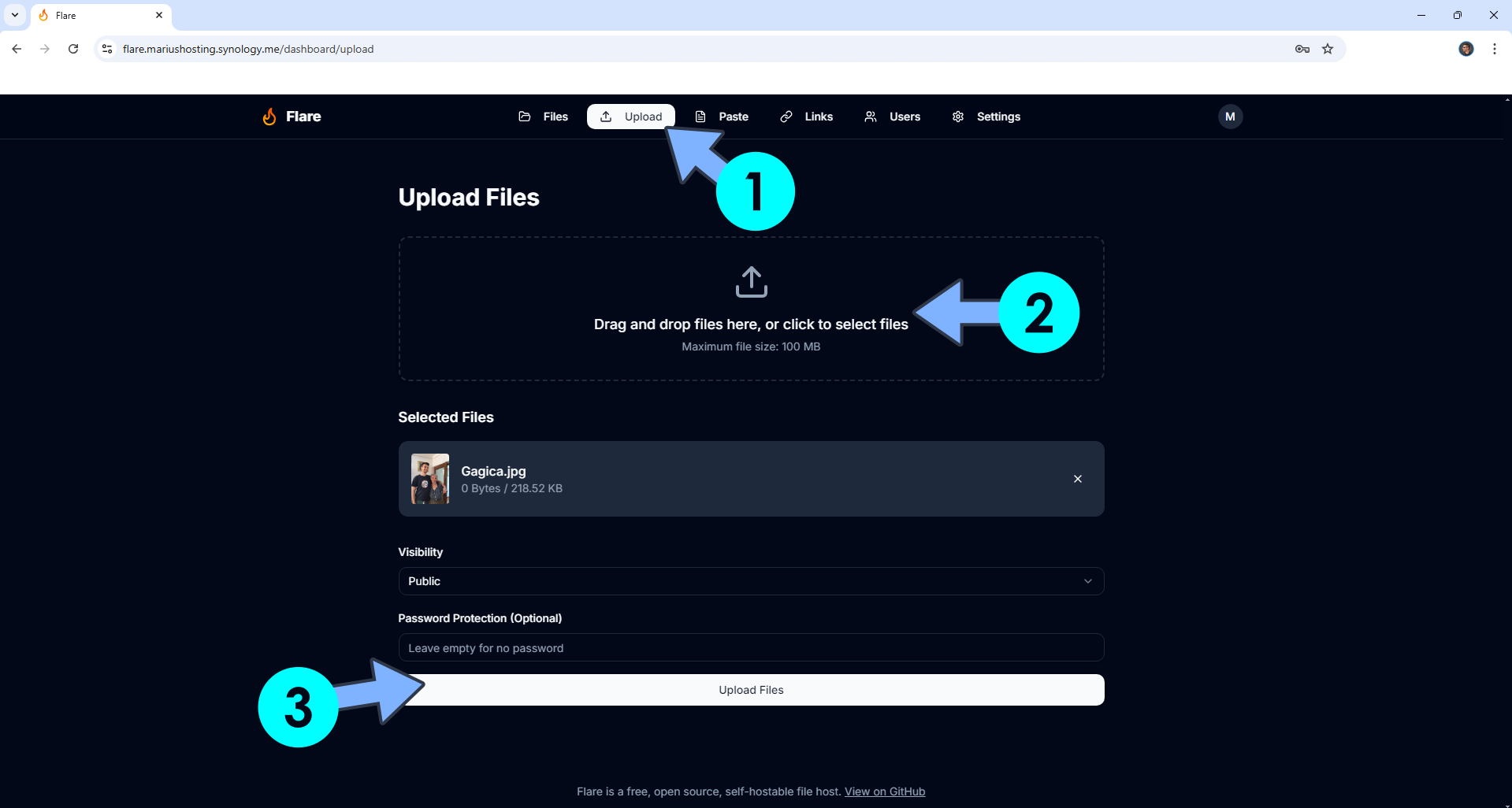 Flare Synology NAS Set up 14