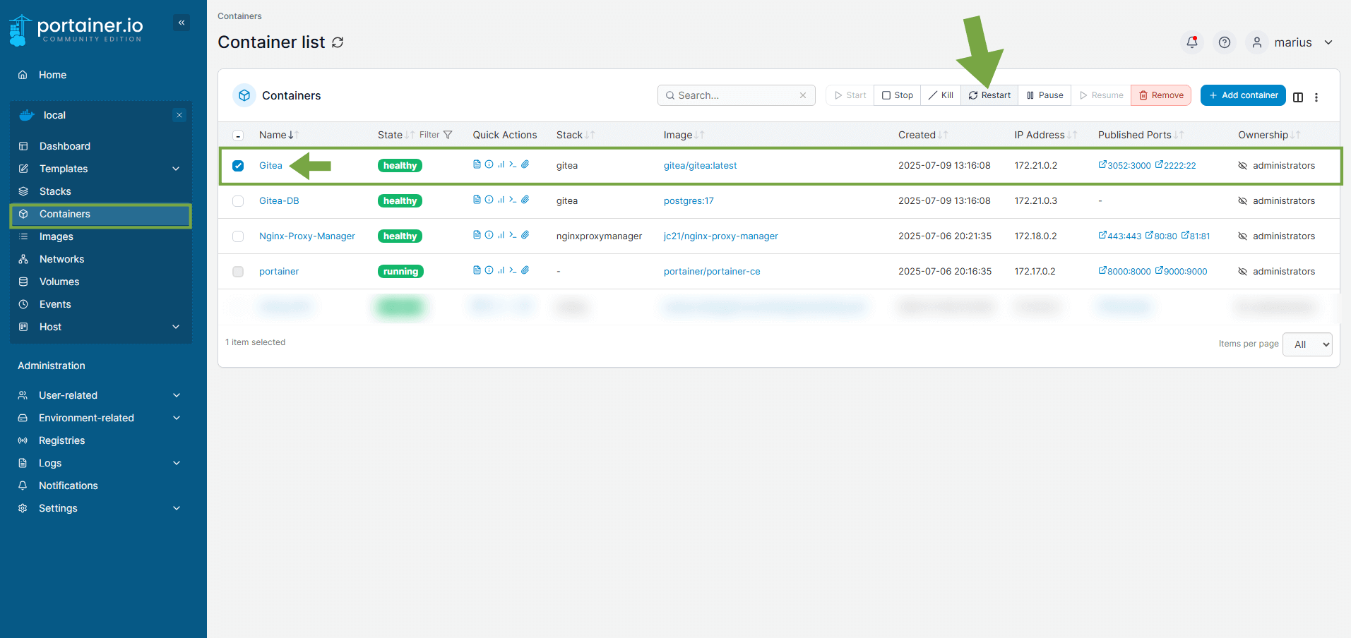 Gitea Synology NAS Set up 16 new 2026