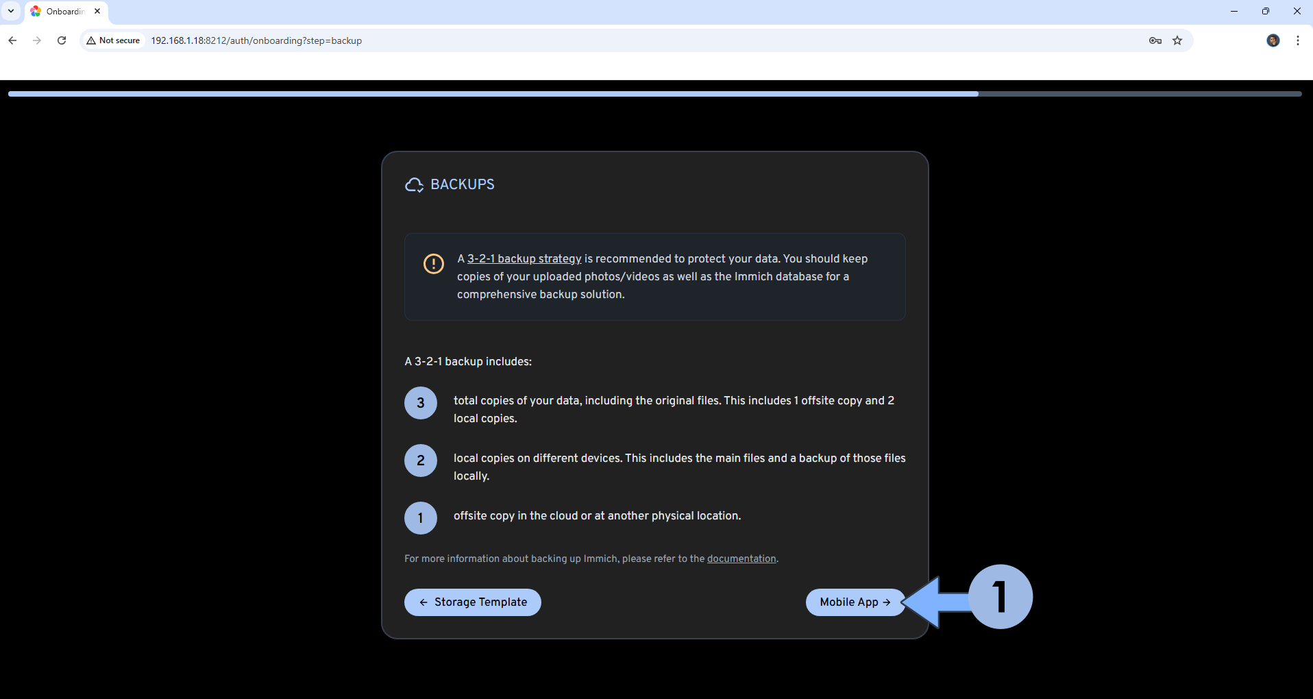 Immich UGREEN NAS Set up 6 new 2036