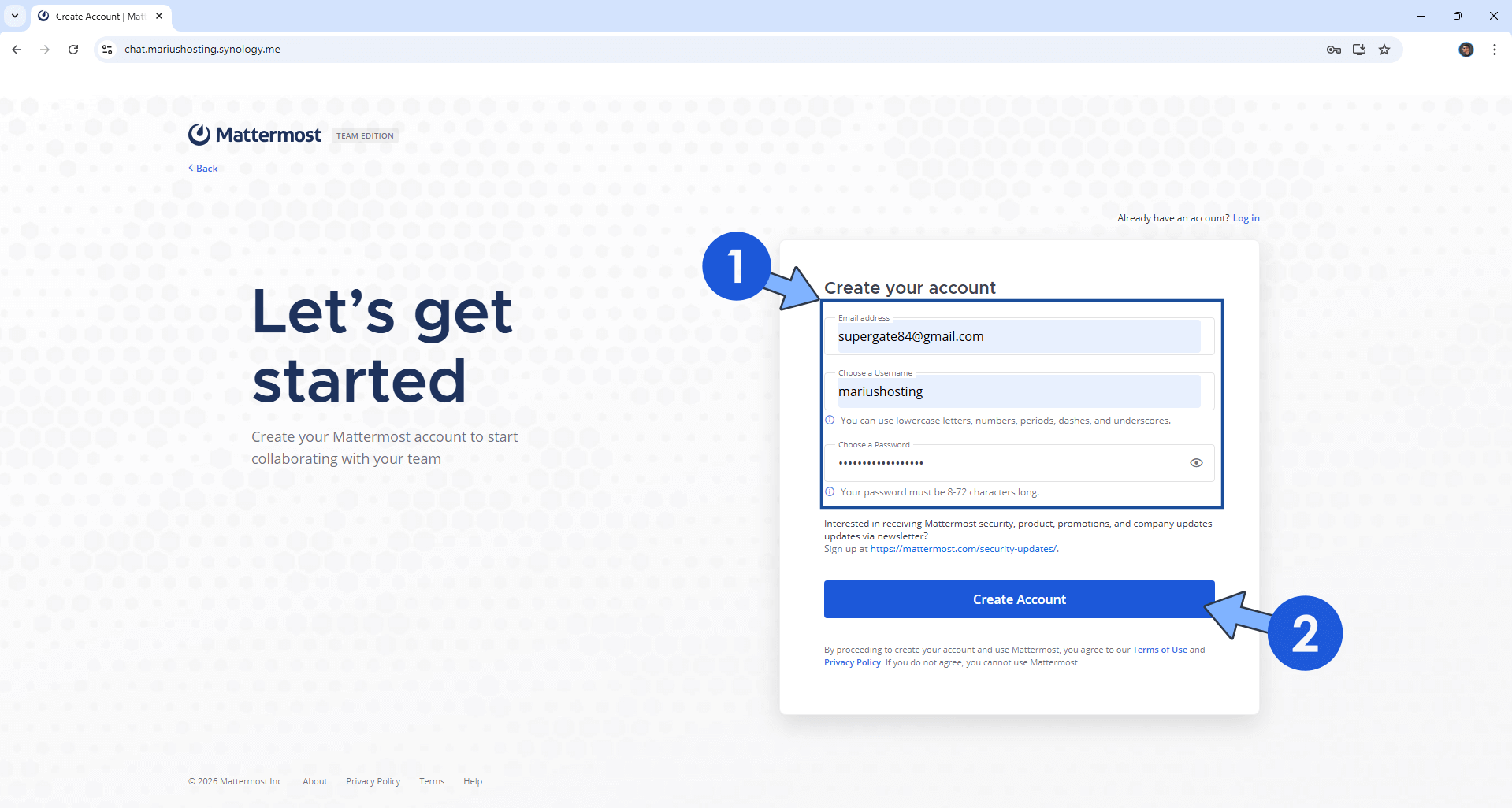 Mattermost Synology NAS Set up 10 new 2028