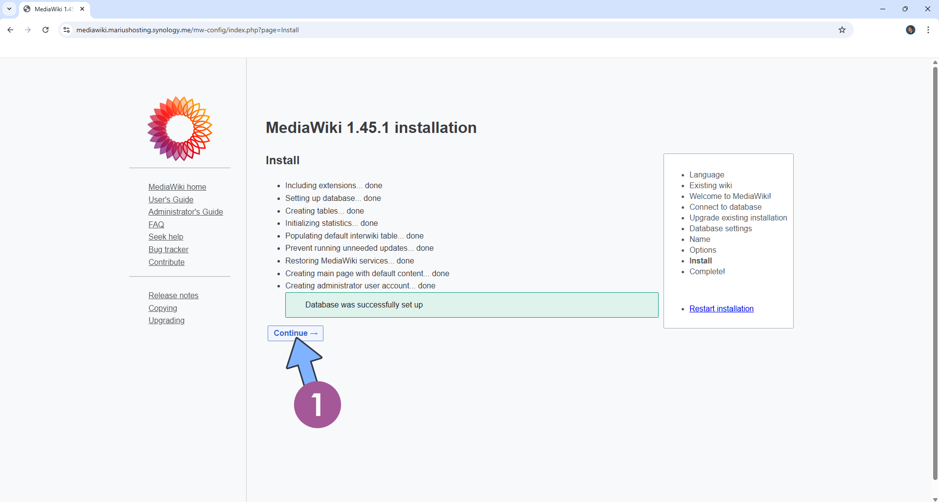 MediaWiki Synology NAS Set up 19 new 2026
