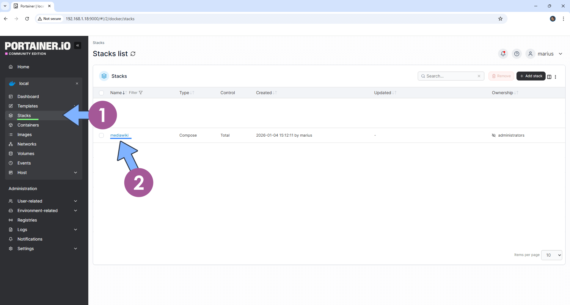 MediaWiki Synology NAS Set up 21 new 2026