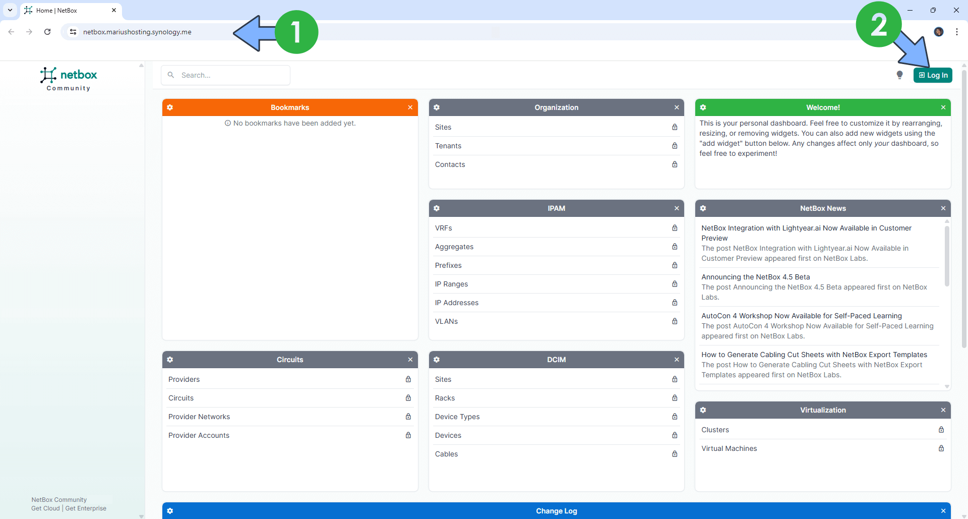 Netbox Synology NAS Set up 3 new 2030