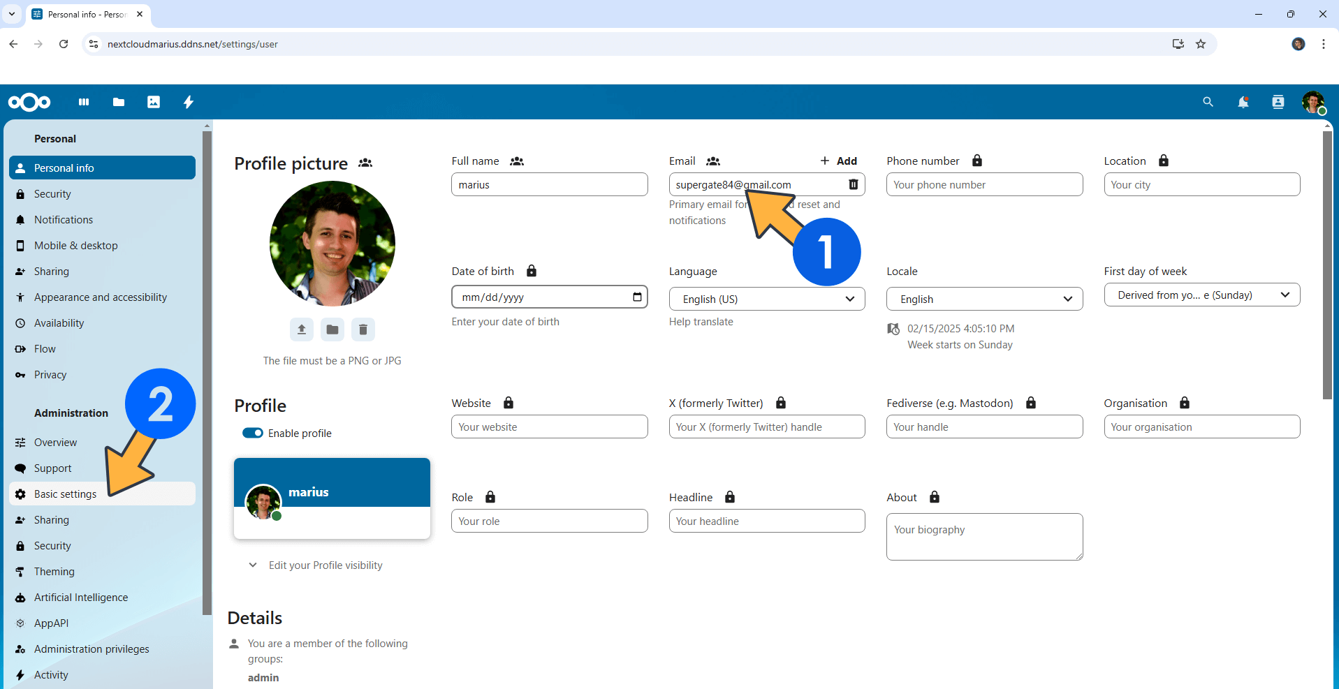 Nextcloud UGREEN NAS Set up 15