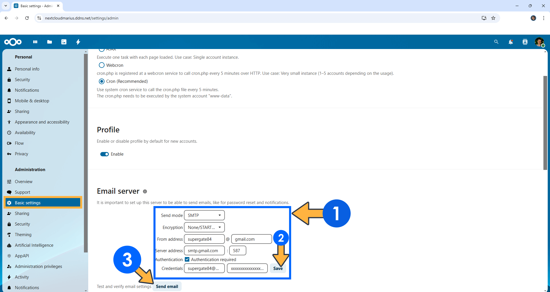 Nextcloud UGREEN NAS Set up 16