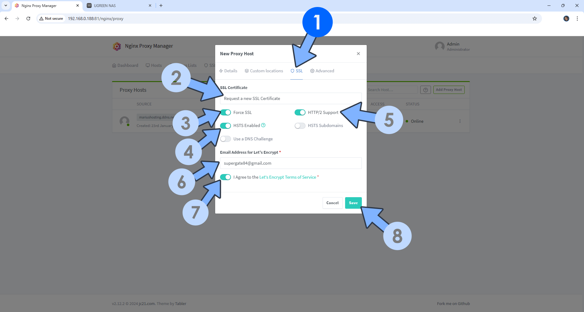 Nextcloud UGREEN NAS Set up 9