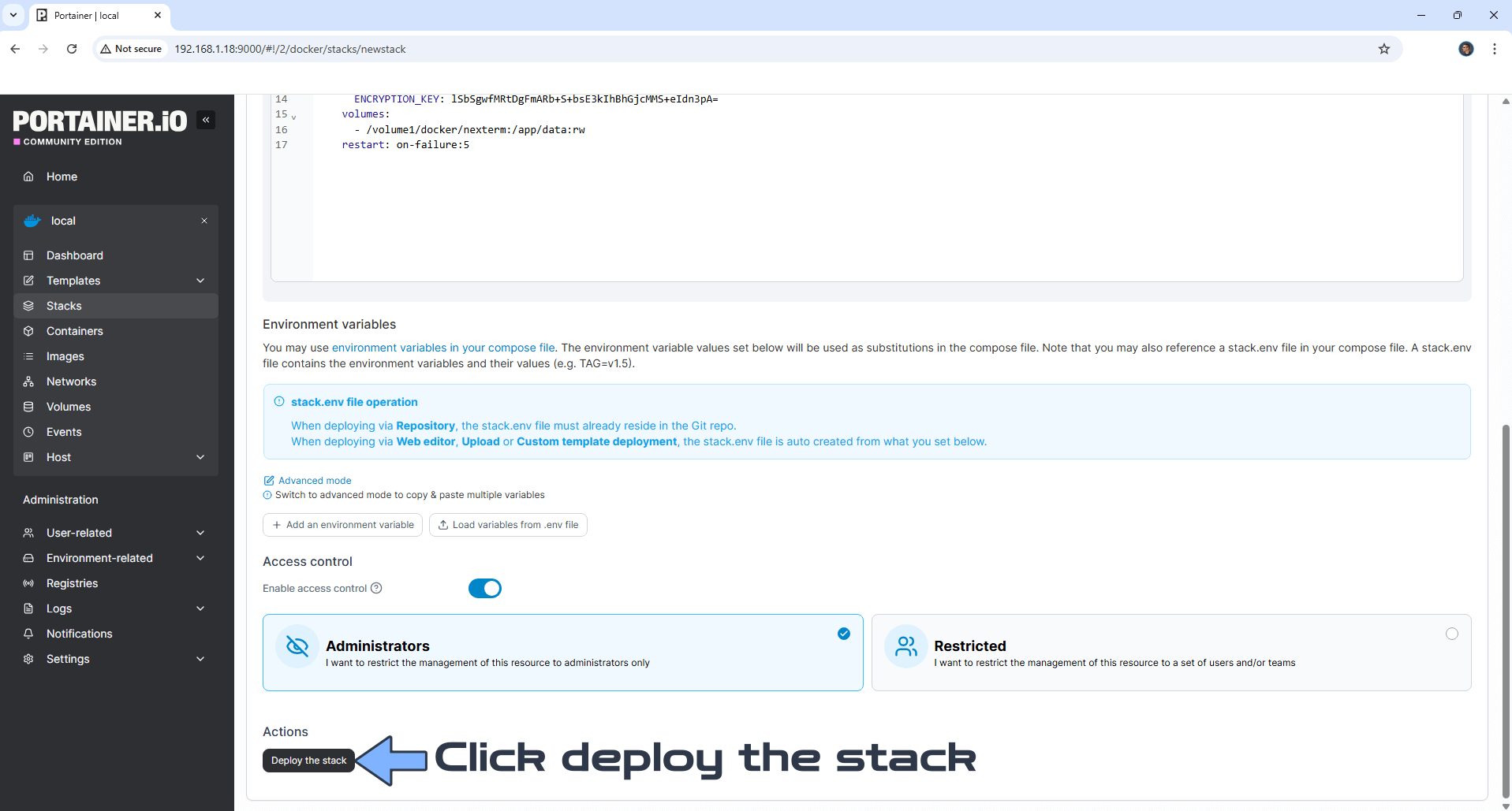Nexterm Synology NAS Set up 3 new 2028