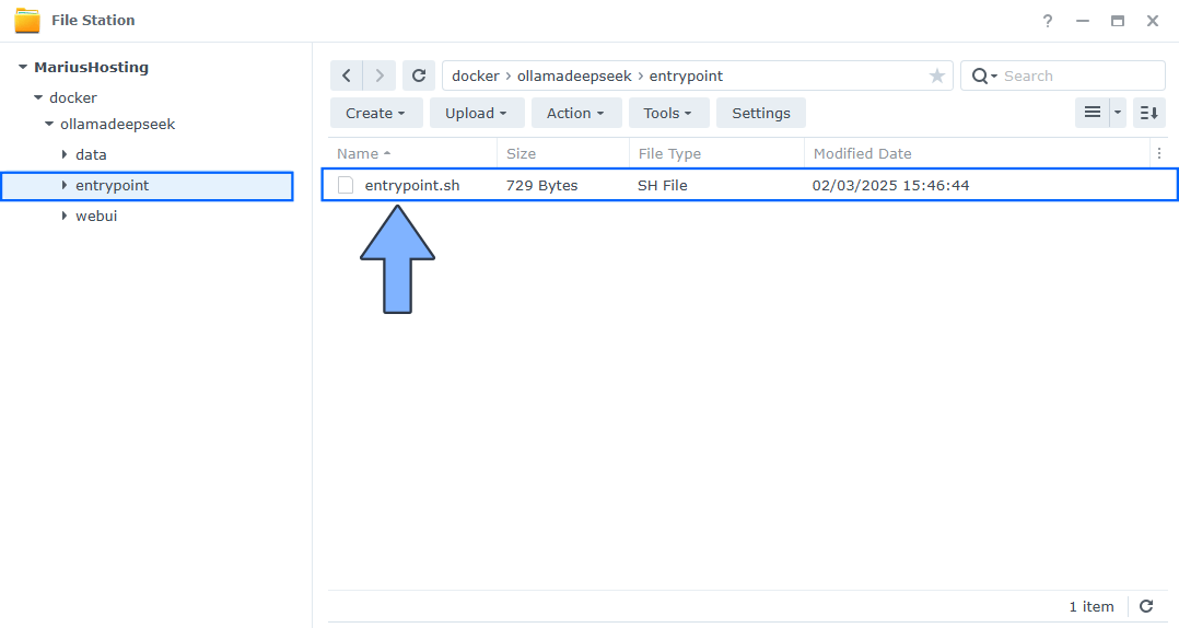 Ollama DeepSeek Synology NAS Set up 8