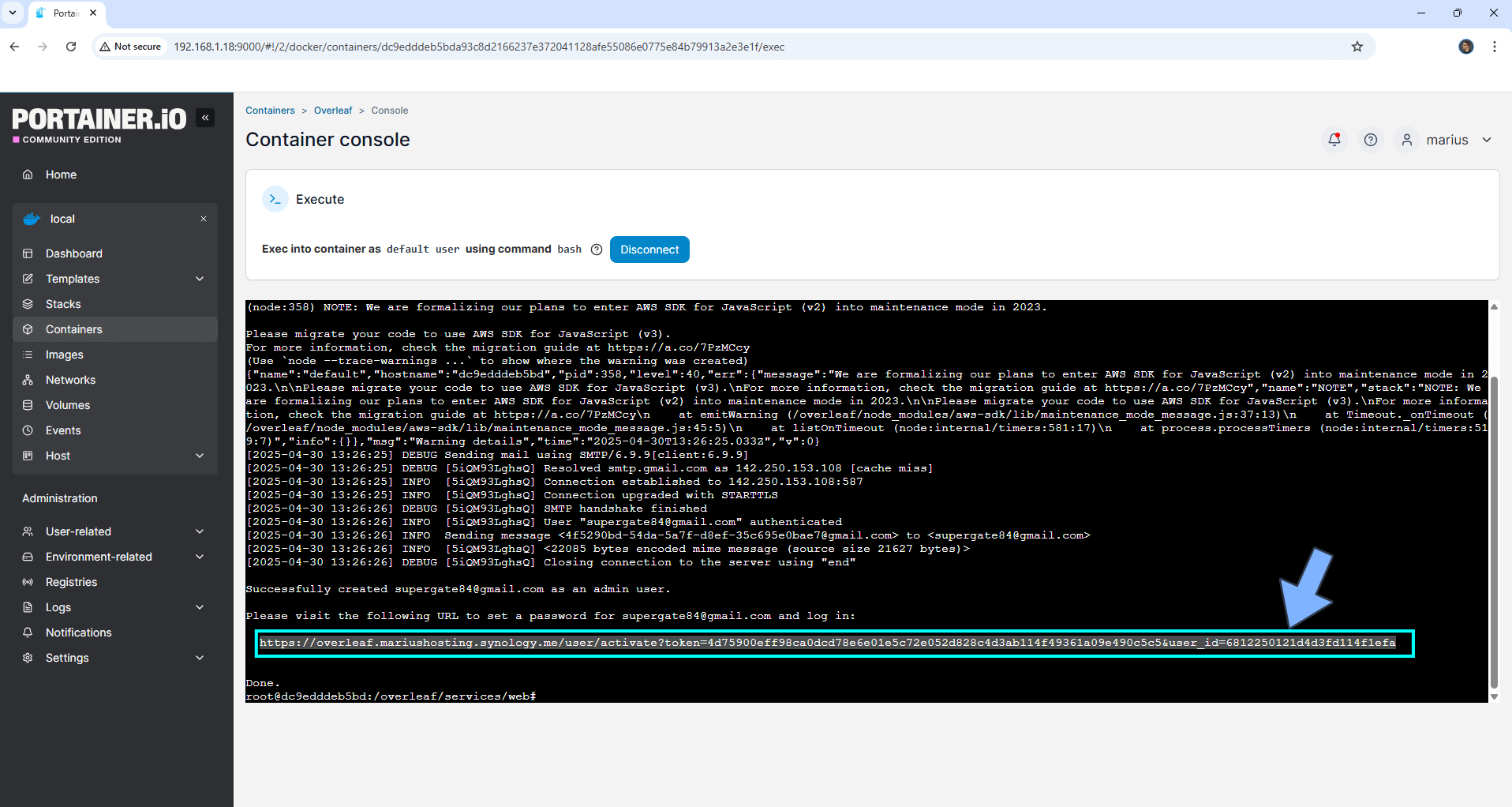 Overleaf Synology NAS new 5 2028