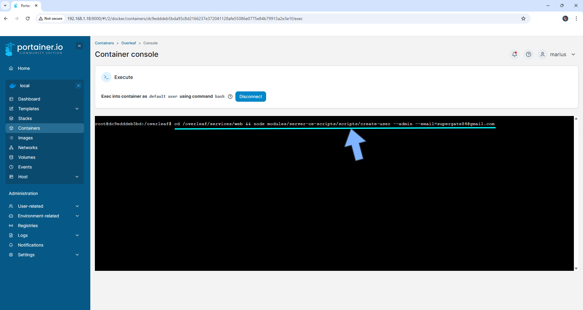 Overleaf Synology NEW 2025 Set up 4