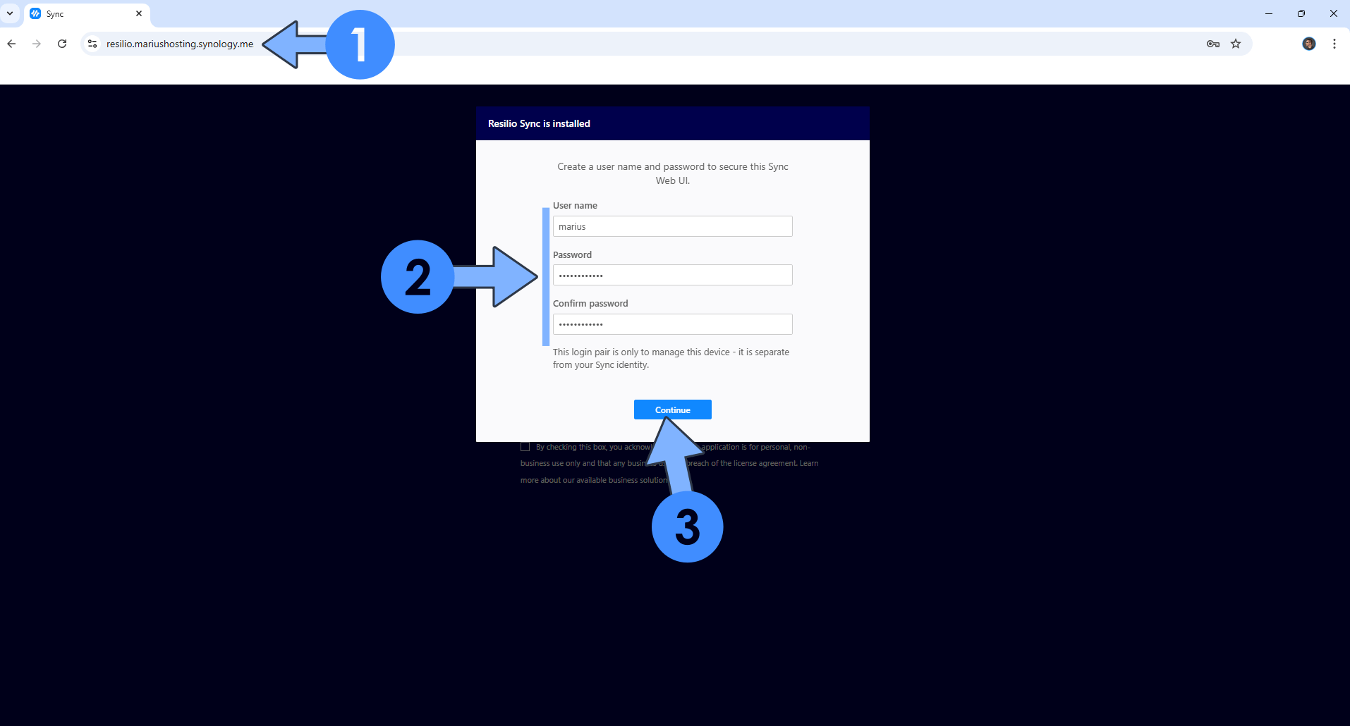 Resilio-Sync Synology NAS Set up 11 new 2026 Portainer