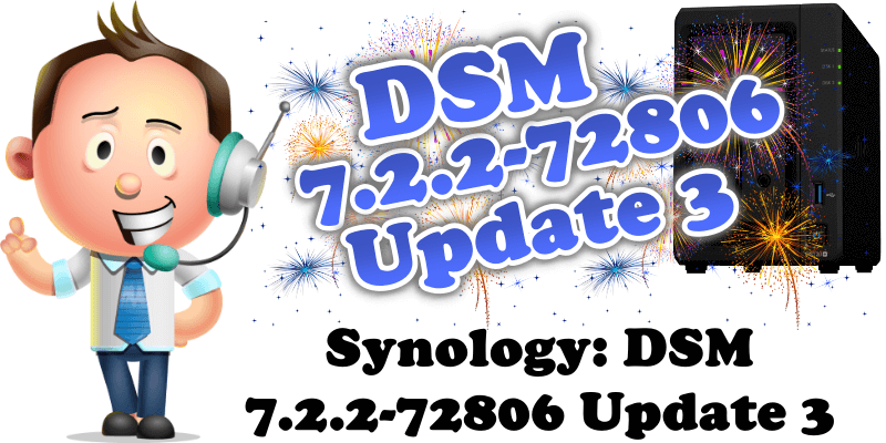 Synology DSM 7.2.2-72806 Update 3