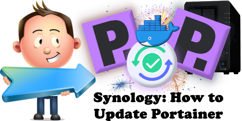 Synology How to Update Portainer