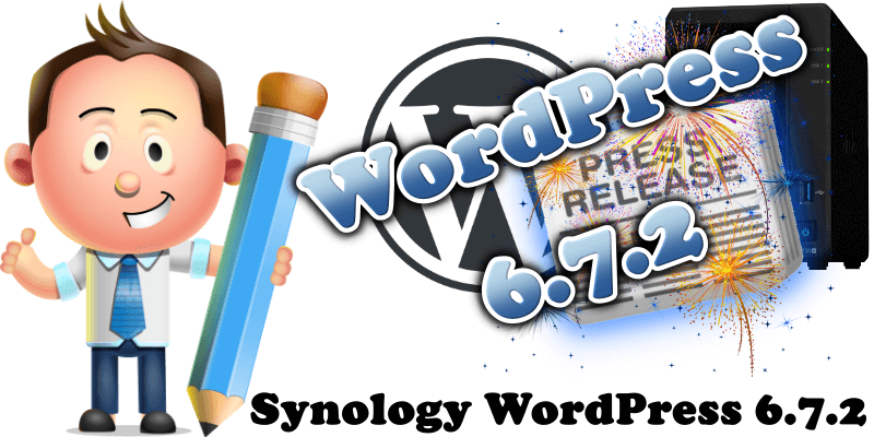 Synology WordPress 6.7.2