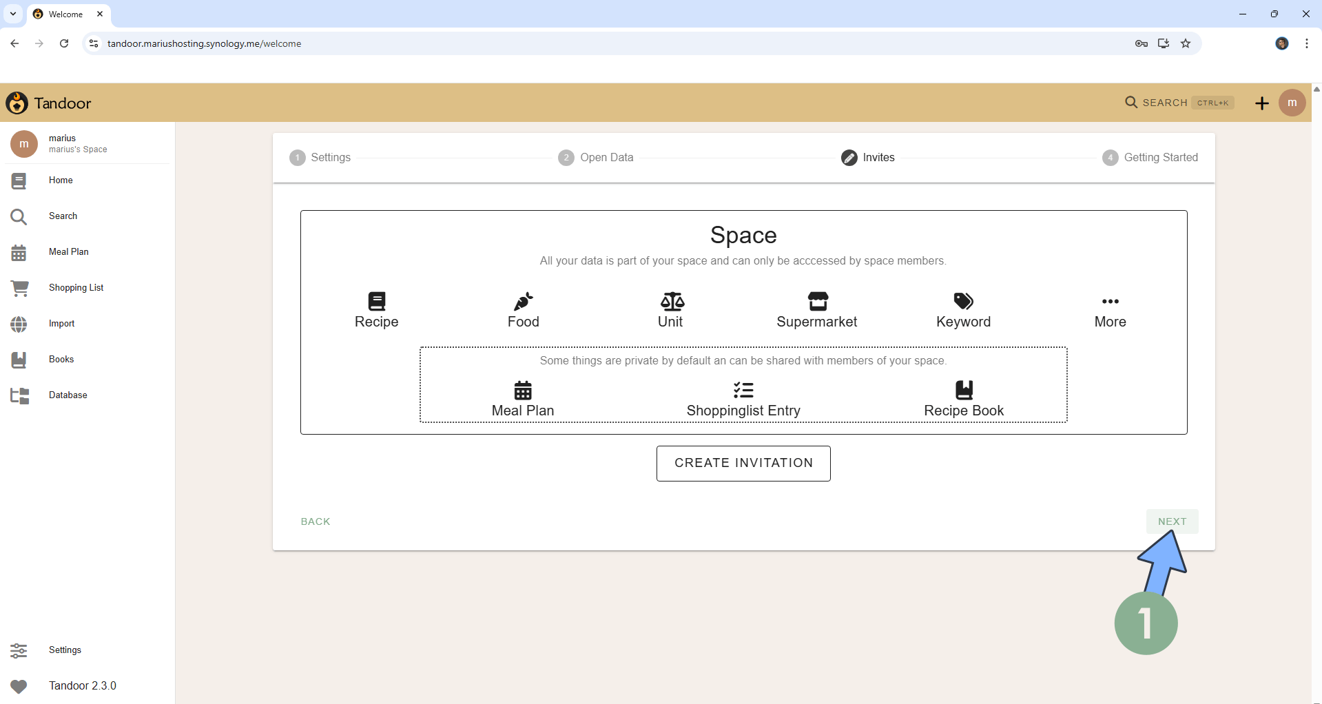 Tandoor Synology NAS Set up 8 new 2030