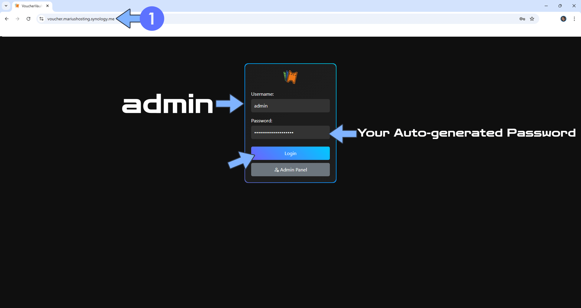 VoucherVault Synology NAS Set up 7 new 2026