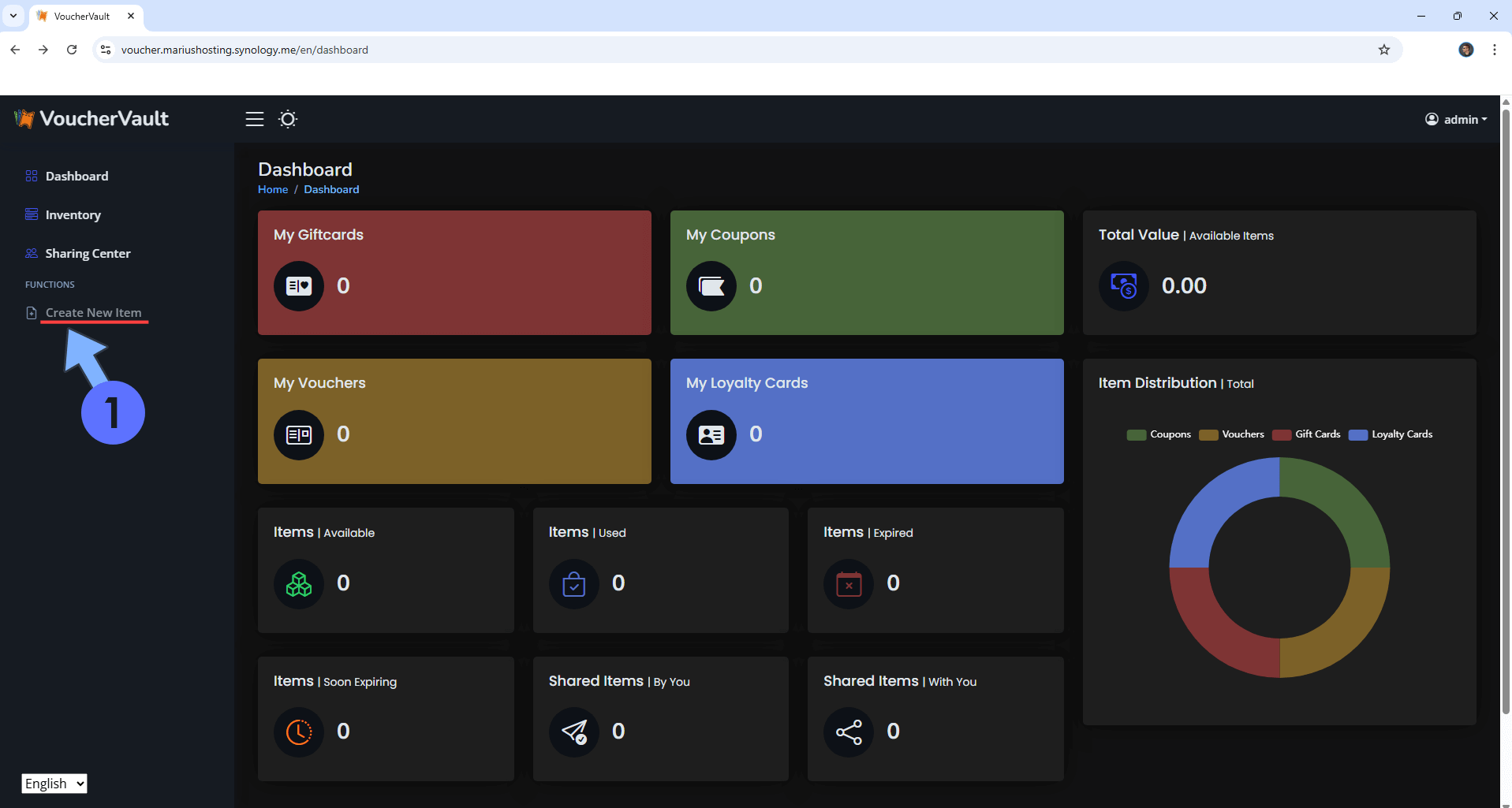 VoucherVault Synology NAS Set up 8 new 2026