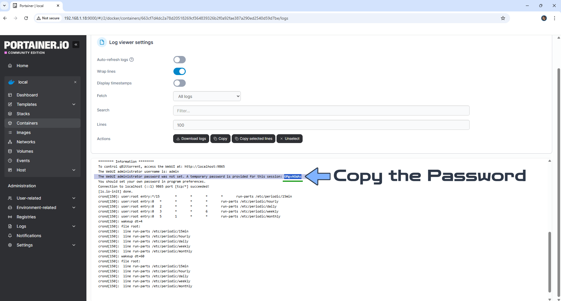 qBittorrent Synology NAS Portainer Set up 6 new 2027