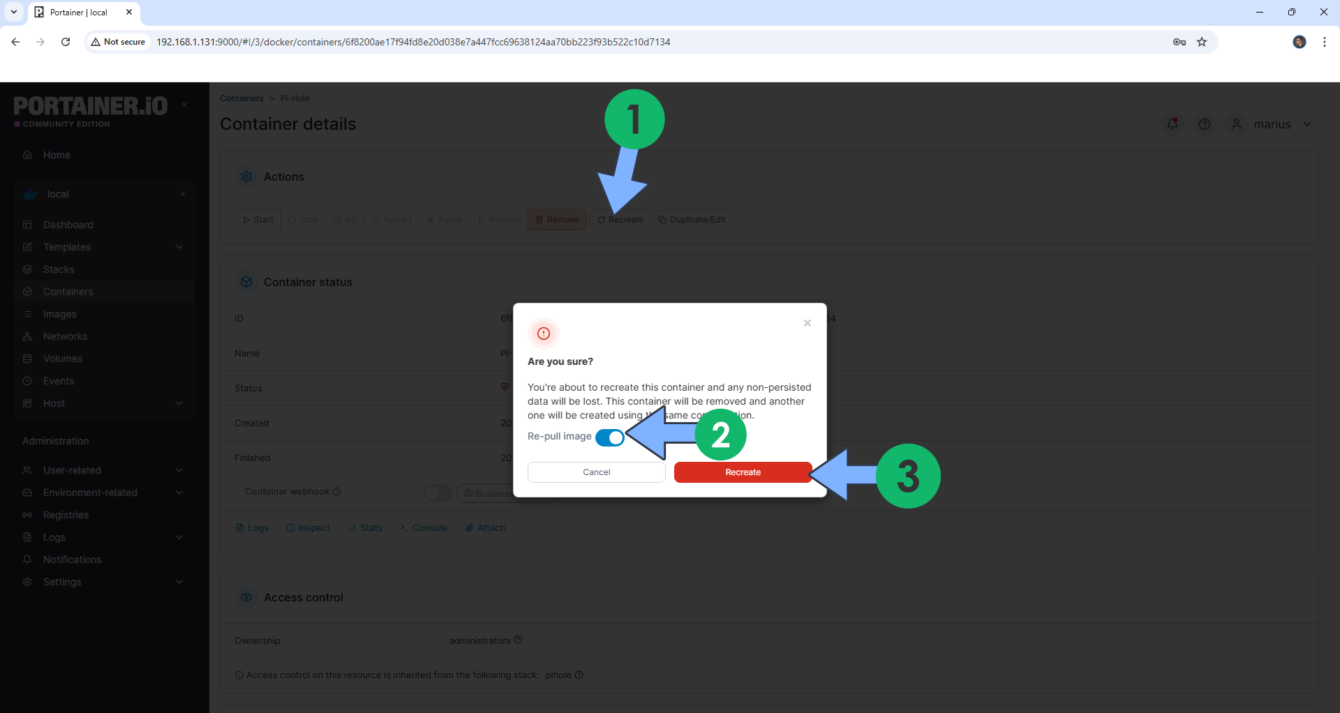 3 Synology Update Docker Container Using Portainer new 2026