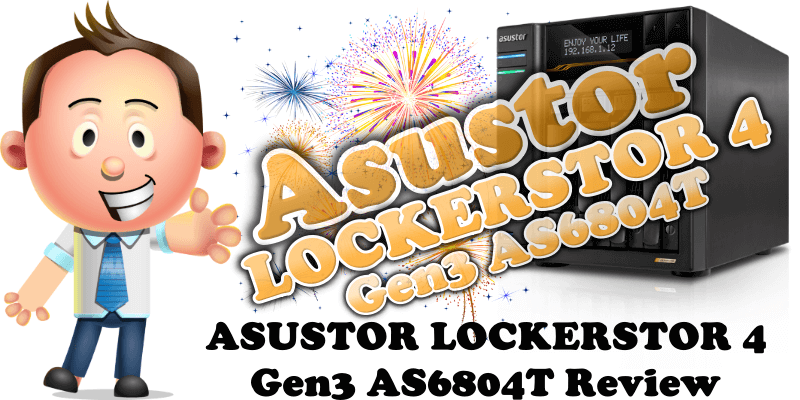 ASUSTOR LOCKERSTOR 4 Gen3 AS6804T Review