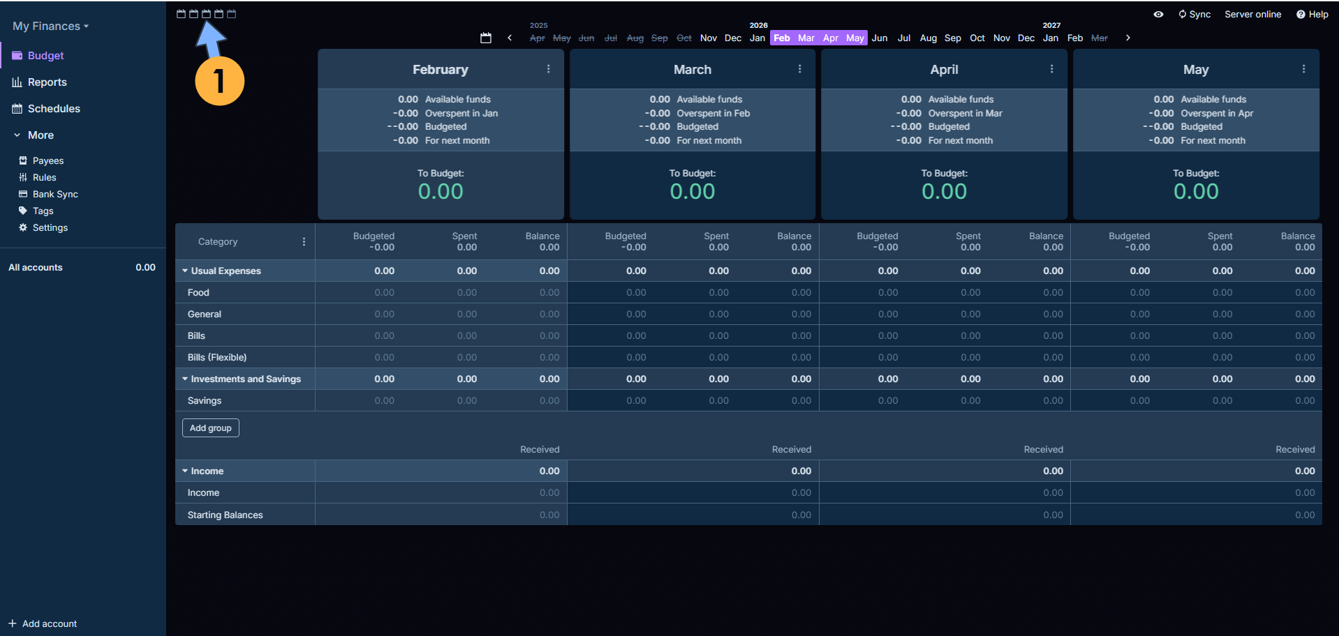 Actual Budget Synology NAS Set up 12 new 2027
