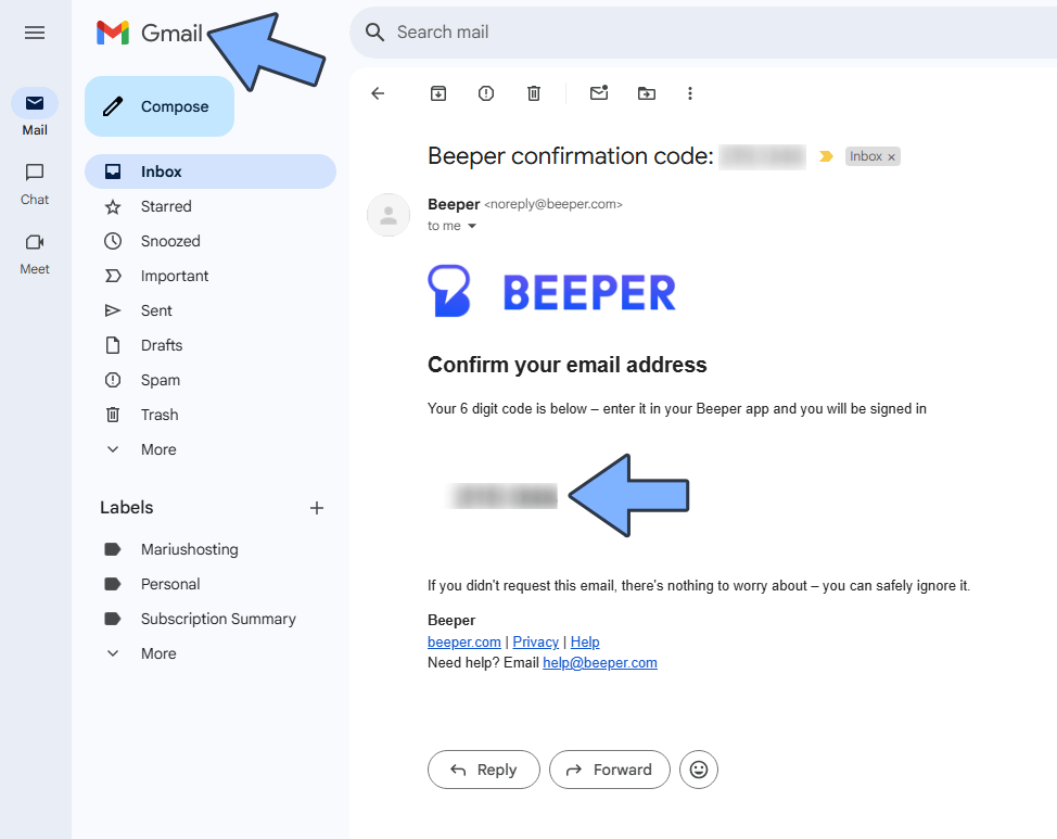 Beeper Synology NAS Set up 6