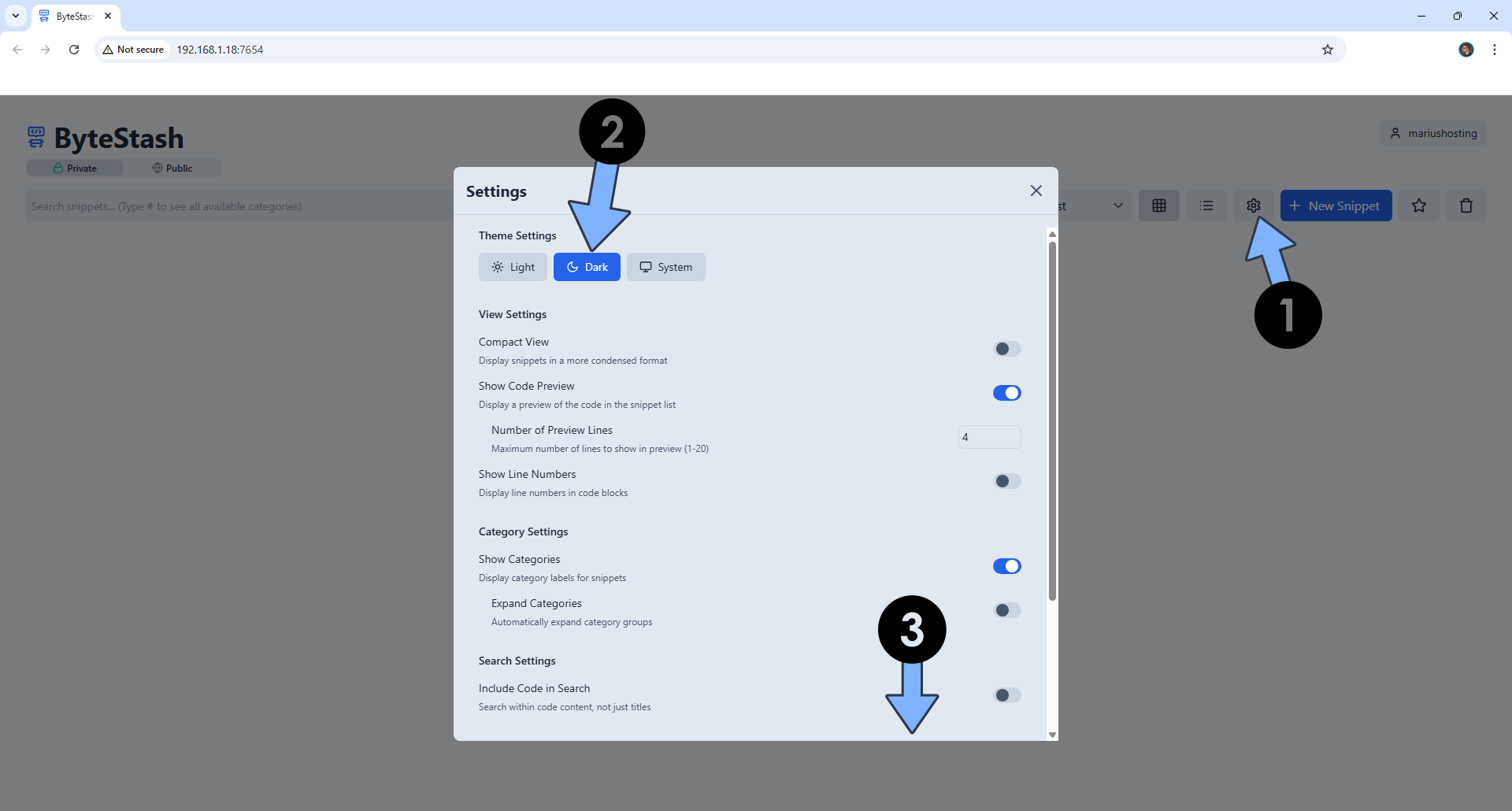 ByteStash Synology NAS Set up 5 new 2027