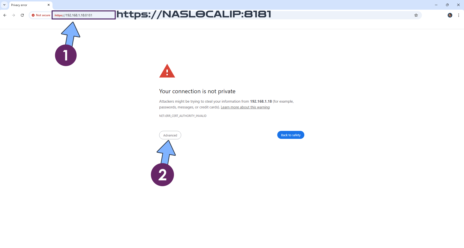 Calibre localhost https Synology 1 new