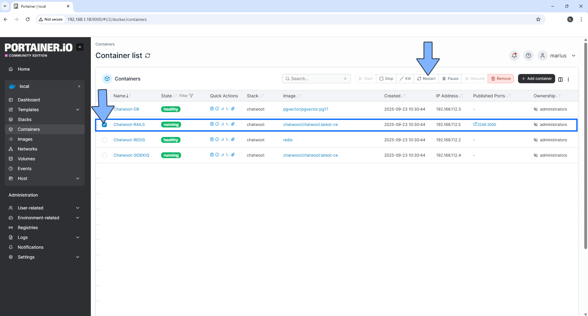 Chatwoot Synology NAS Set up 15 new 2026