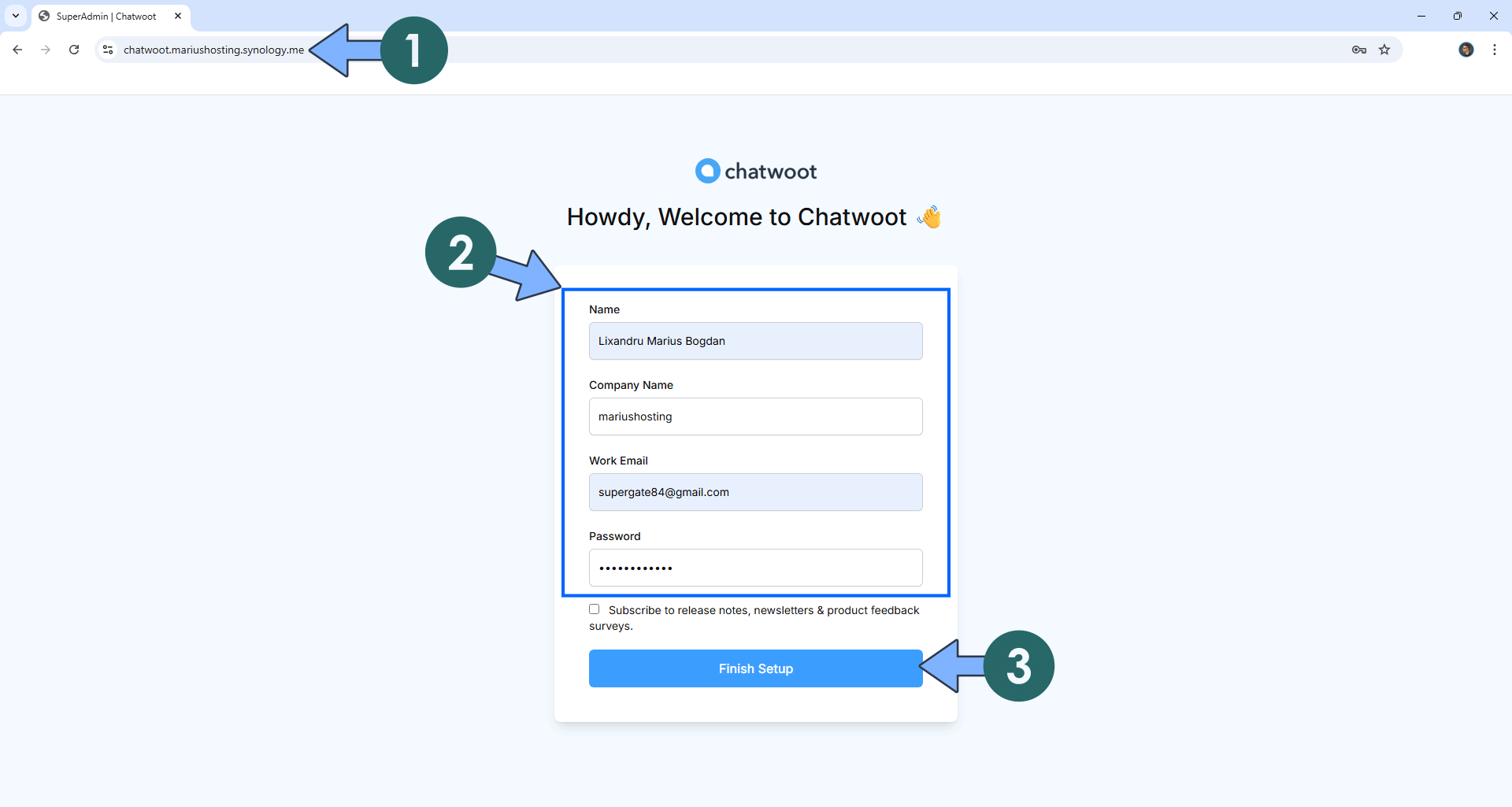 Chatwoot Synology NAS Set up 16 new 2026