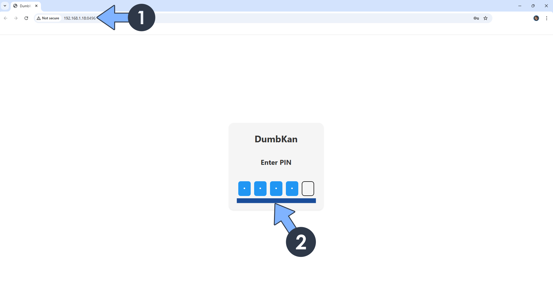 DumbKan Synology NAS set up 5