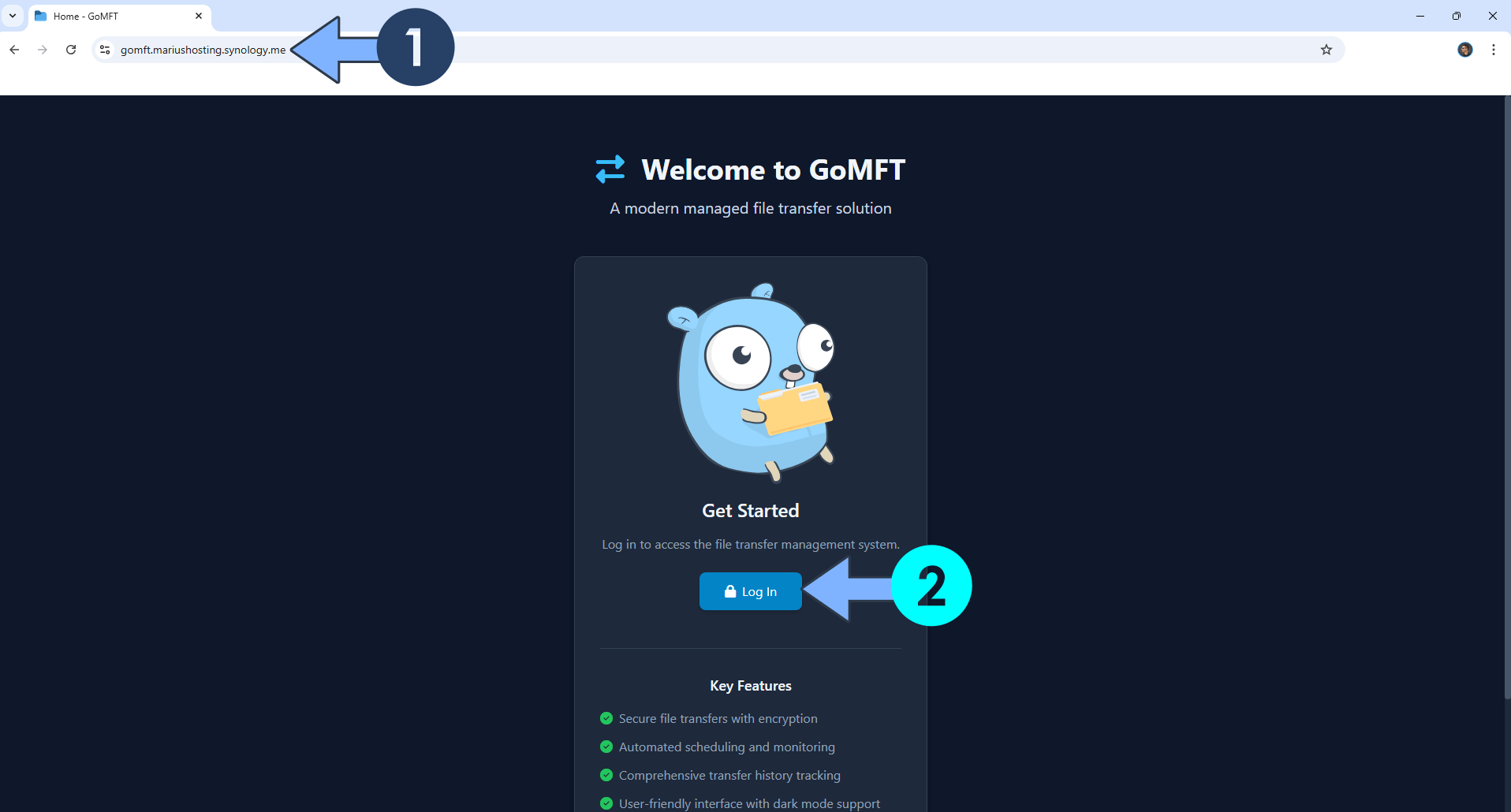 GoMFT Synology NAS Set up 11