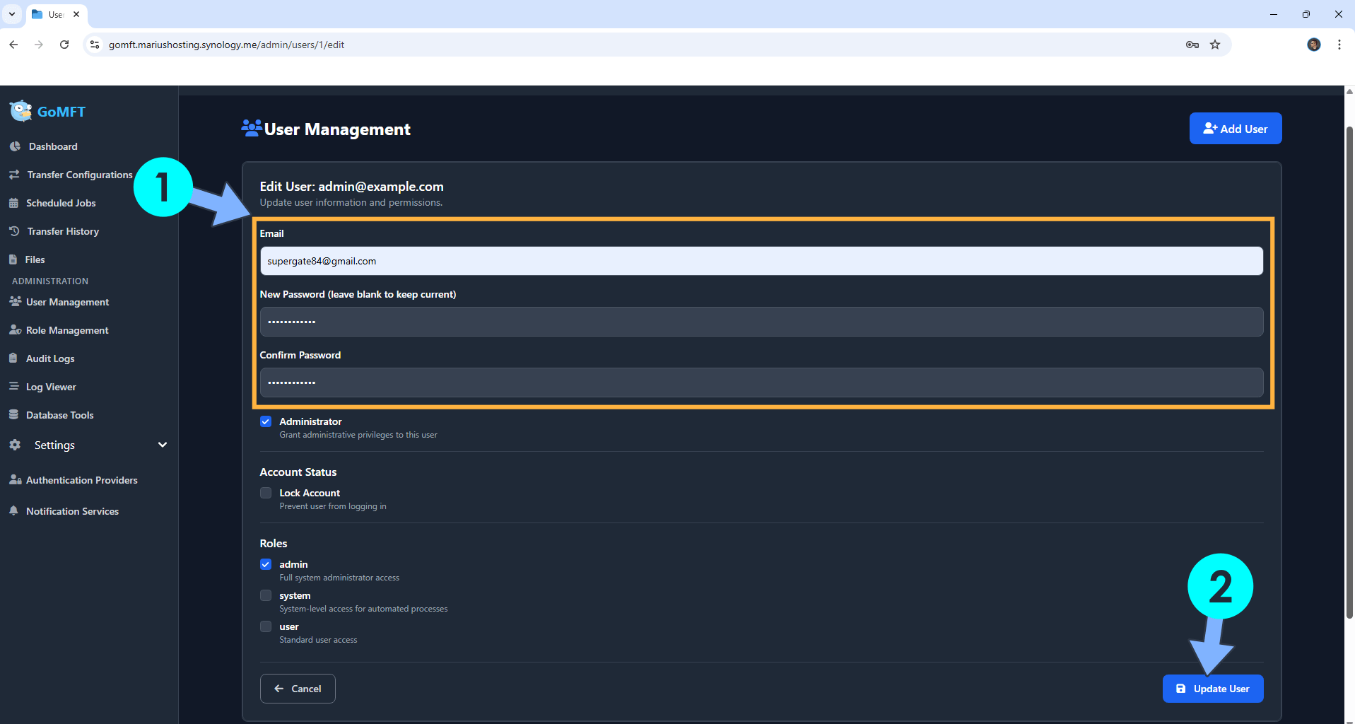 GoMFT Synology NAS Set up 15 new 2027