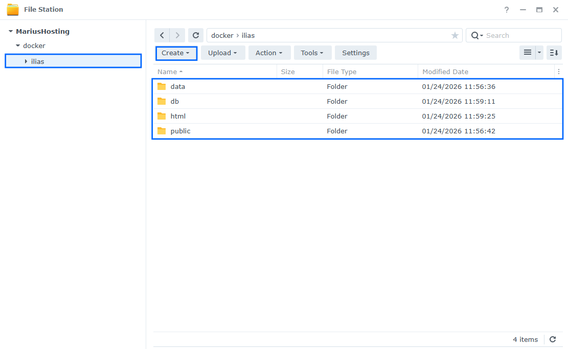 ILIAS Synology NAS Set up 7 new 2026