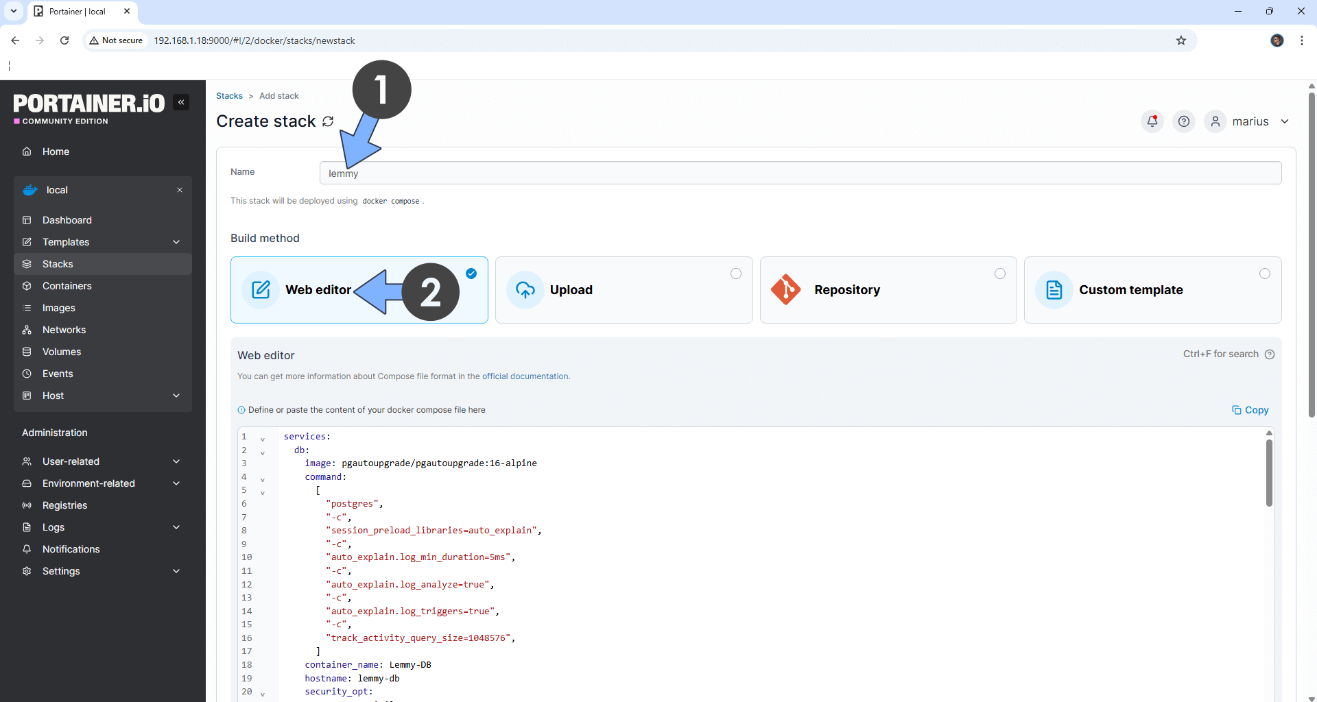 Lemmy Synology NAS Set up 14 new 2027