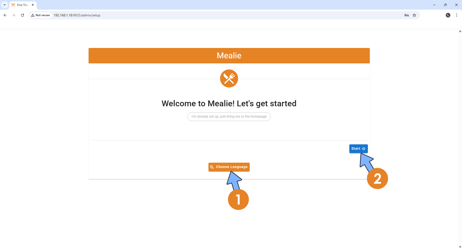 Mealie v2 Synology NAS Set up 5 new2 2026